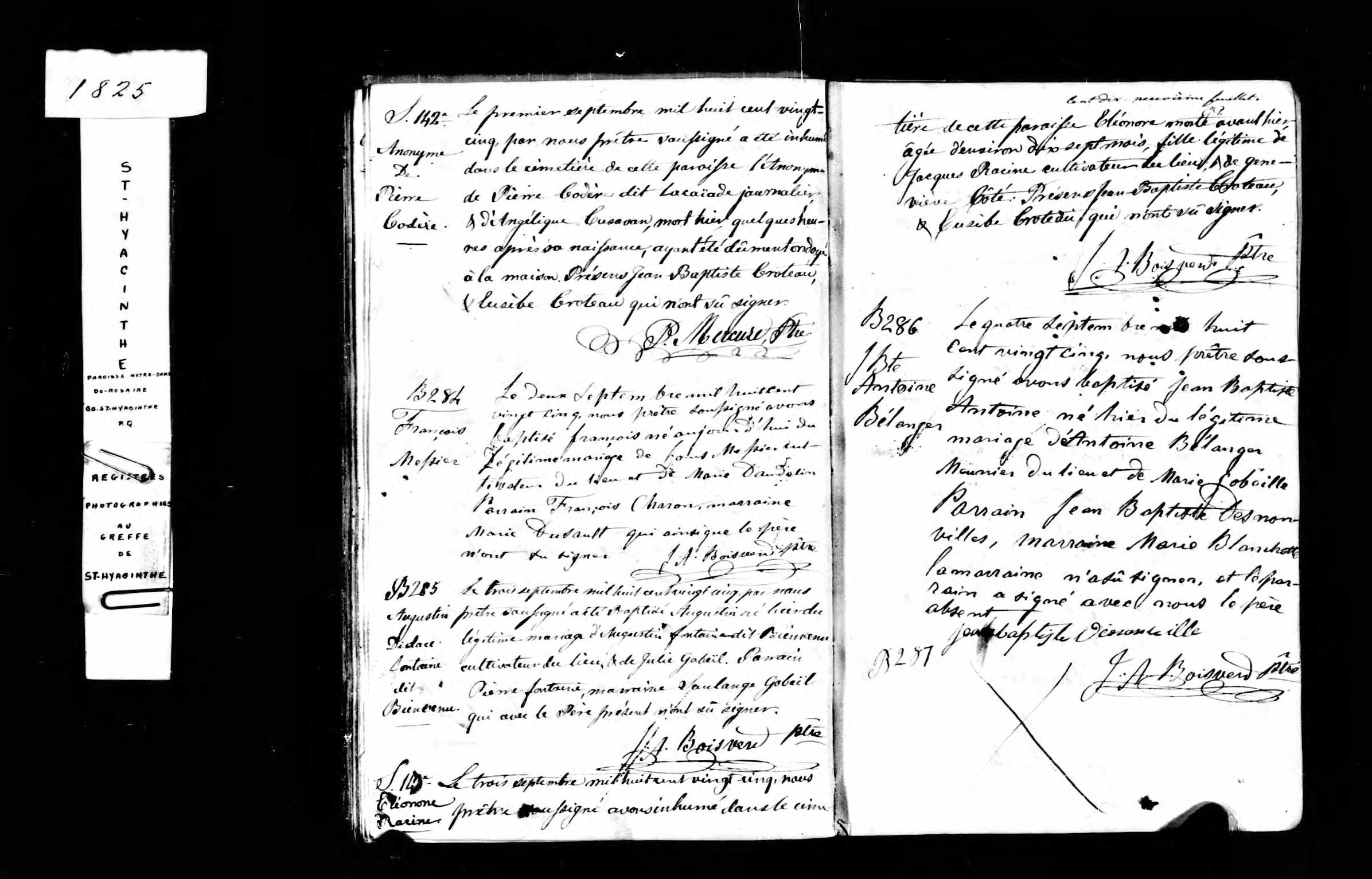 Acte de baptême