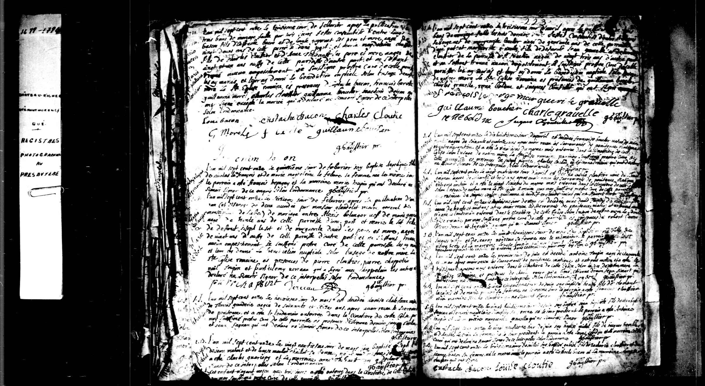 Acte de sépulture