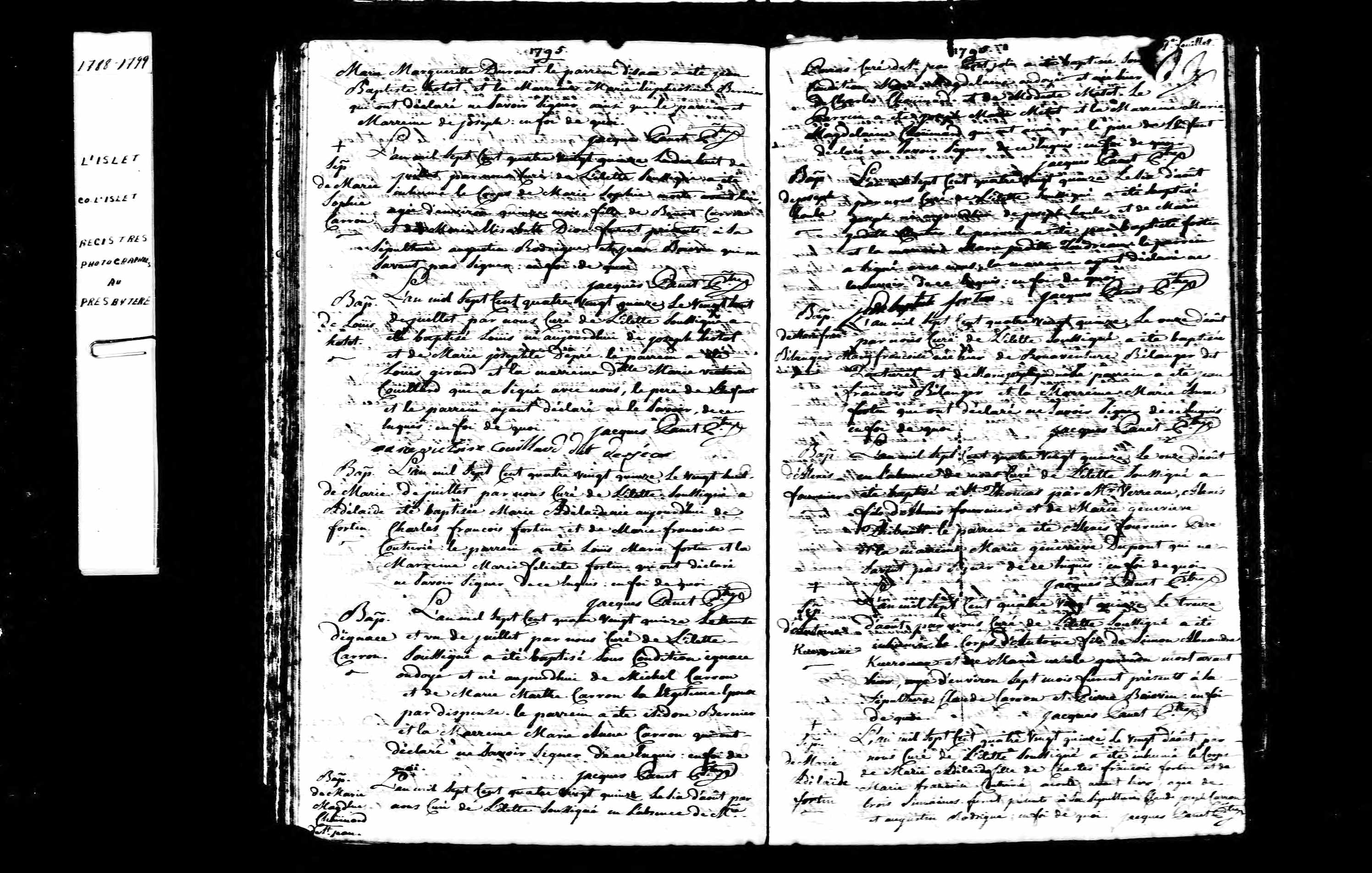 Acte de sépulture