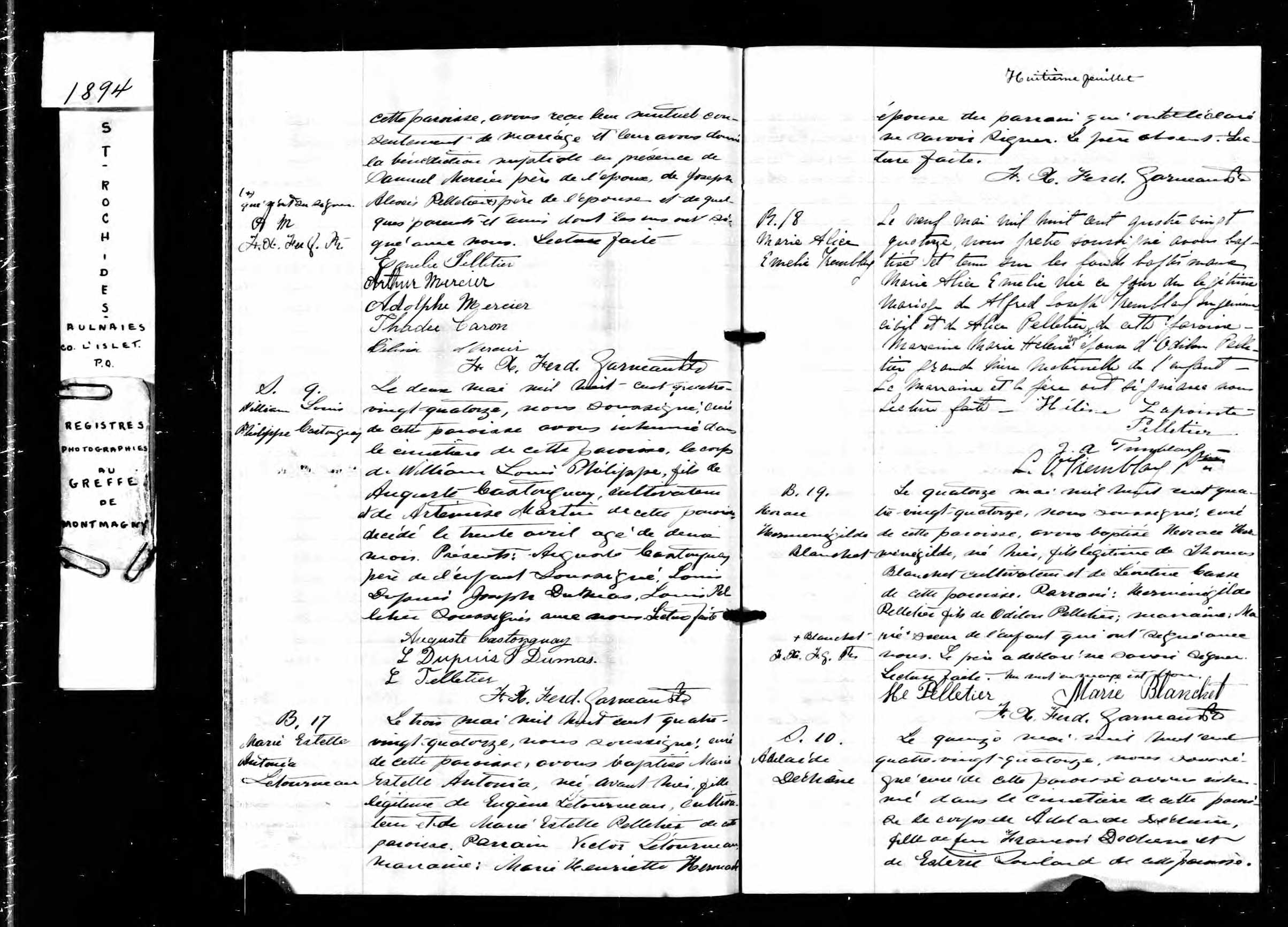 Acte de baptême
