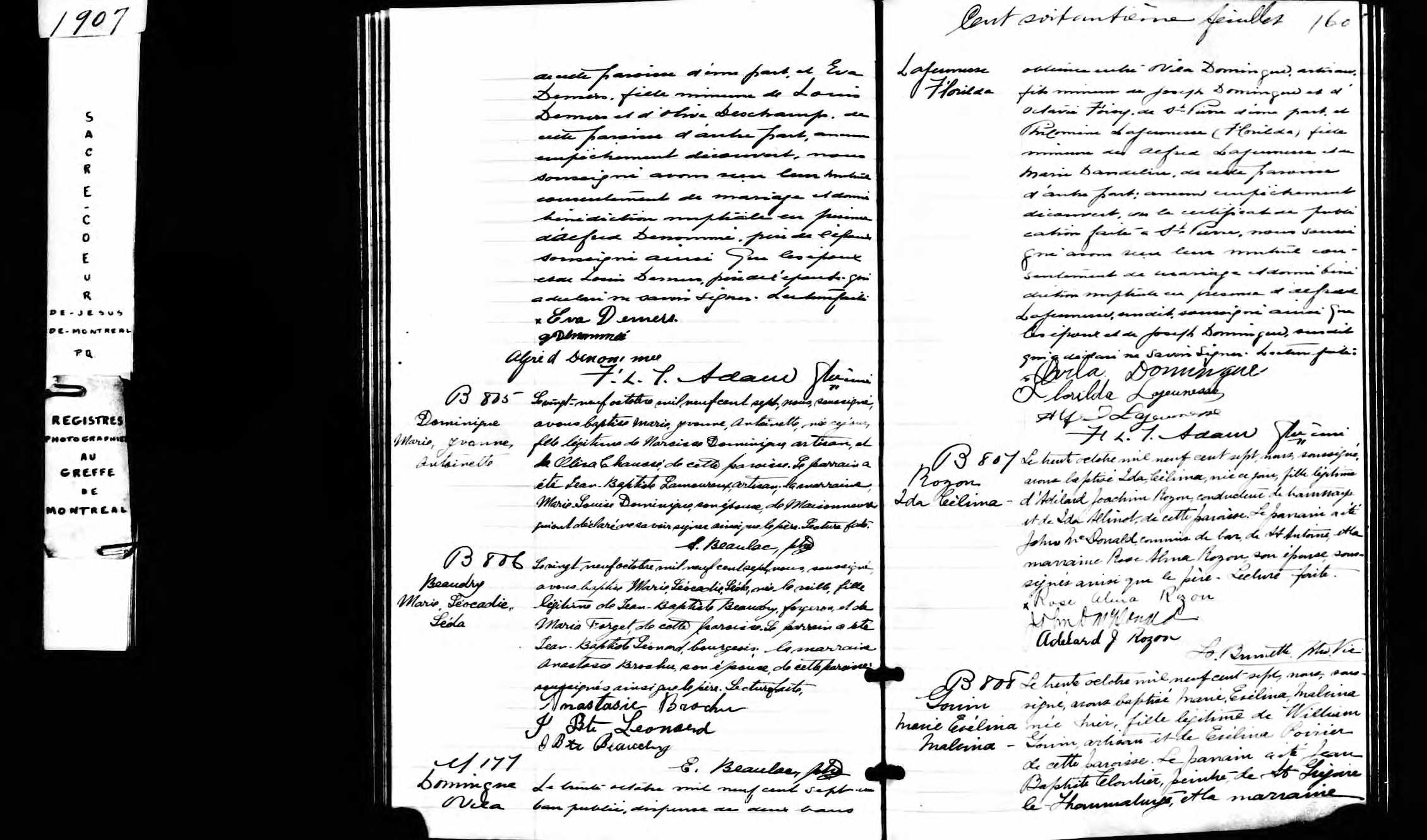 Acte de baptême