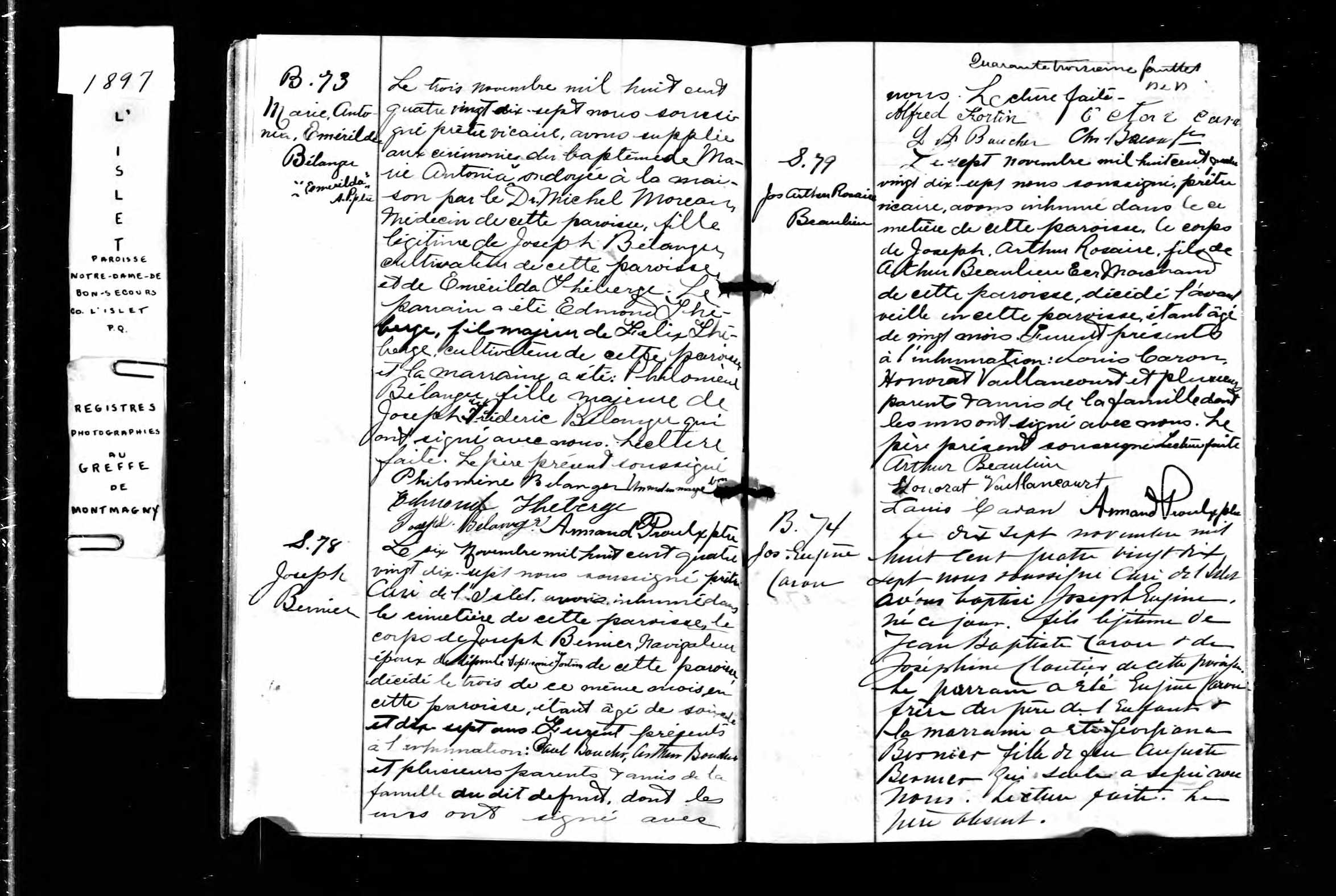Acte de baptême