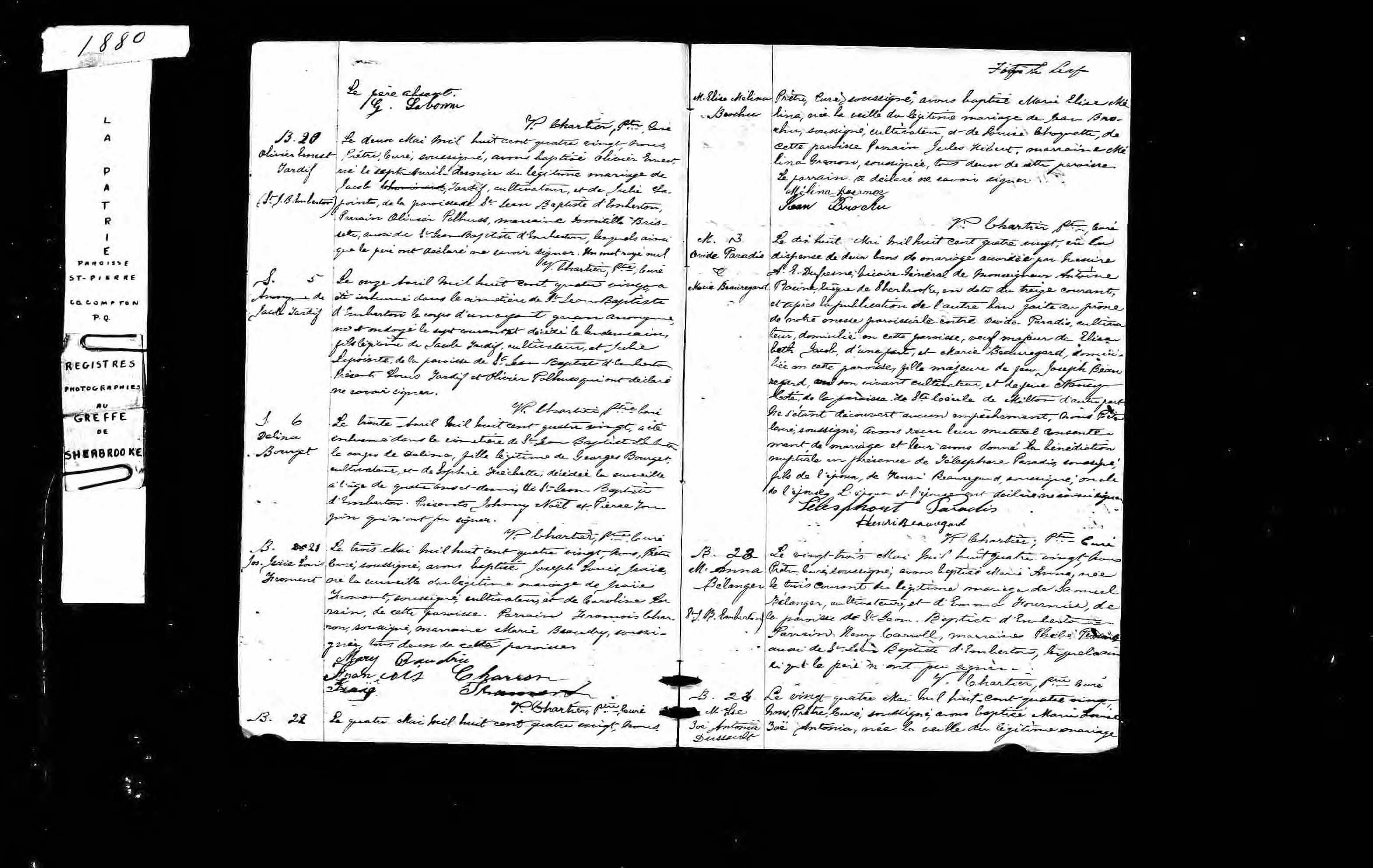 Acte de baptême