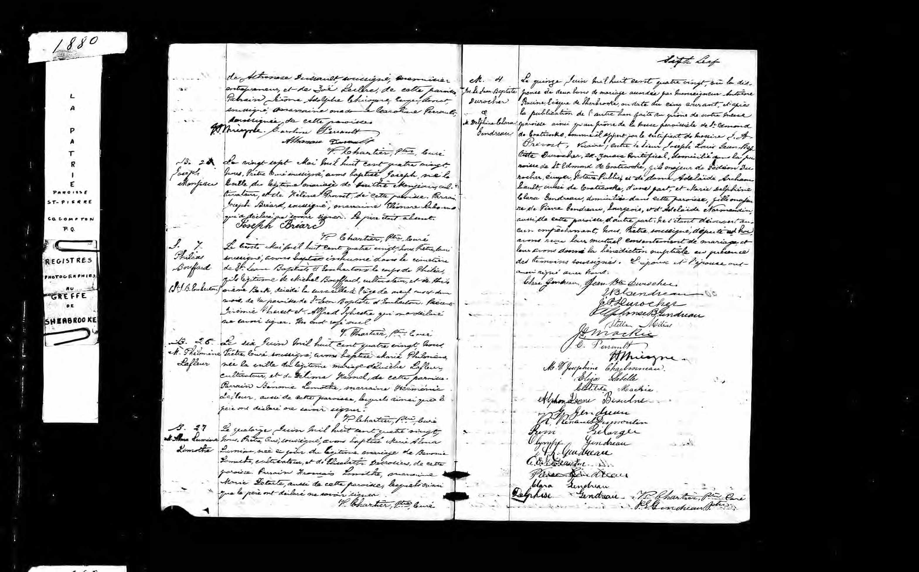 Acte de baptême