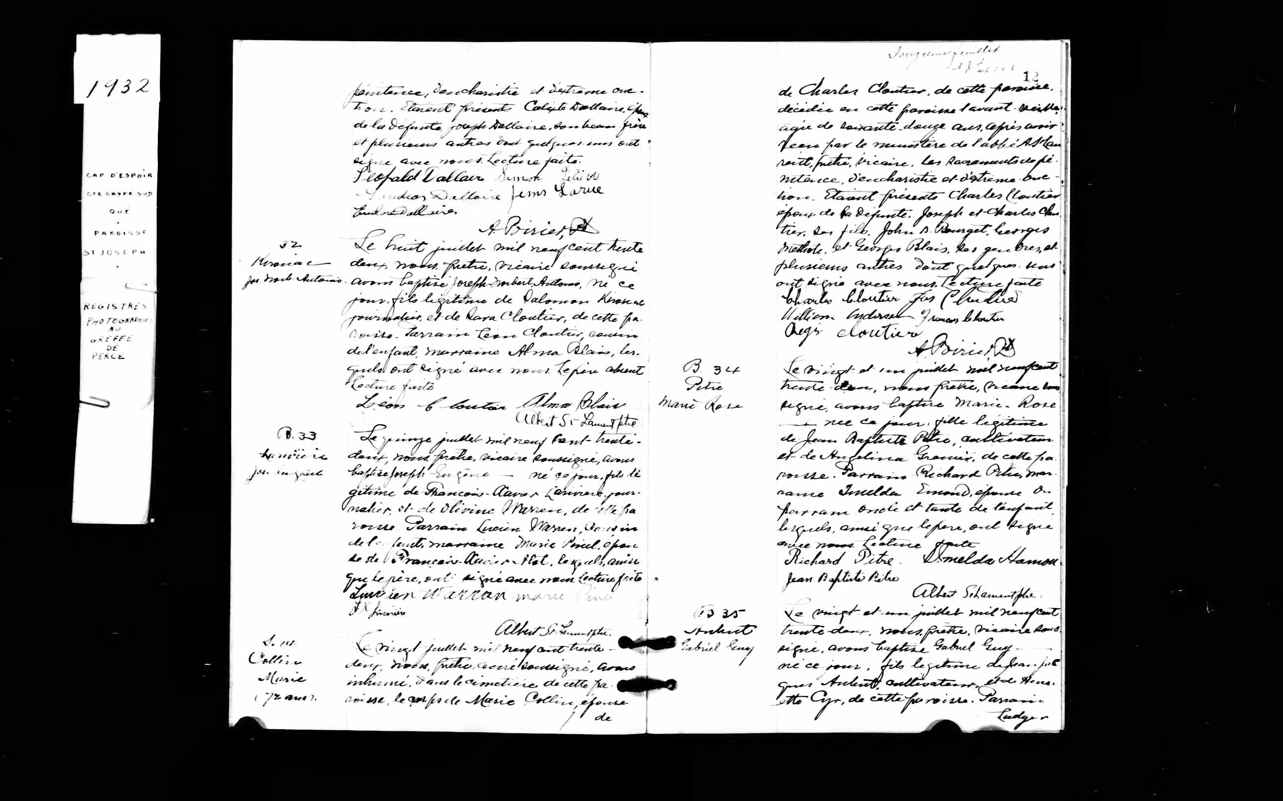Acte de baptême