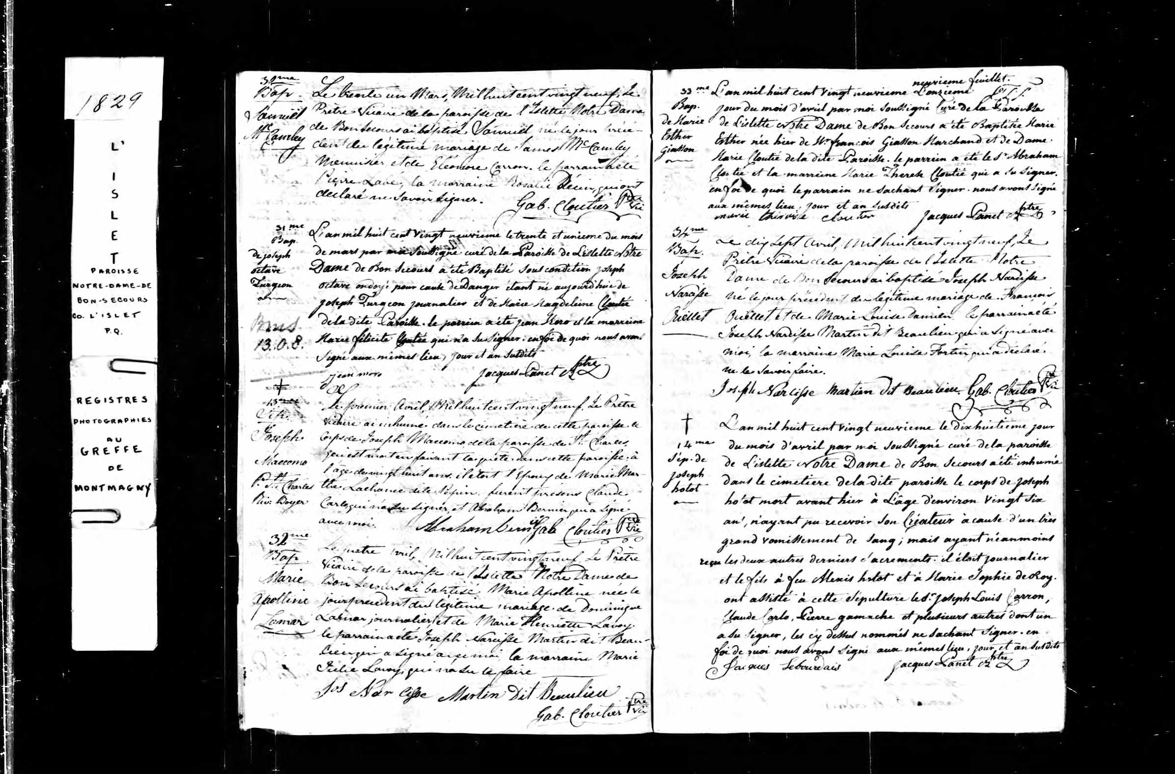 Acte de baptême