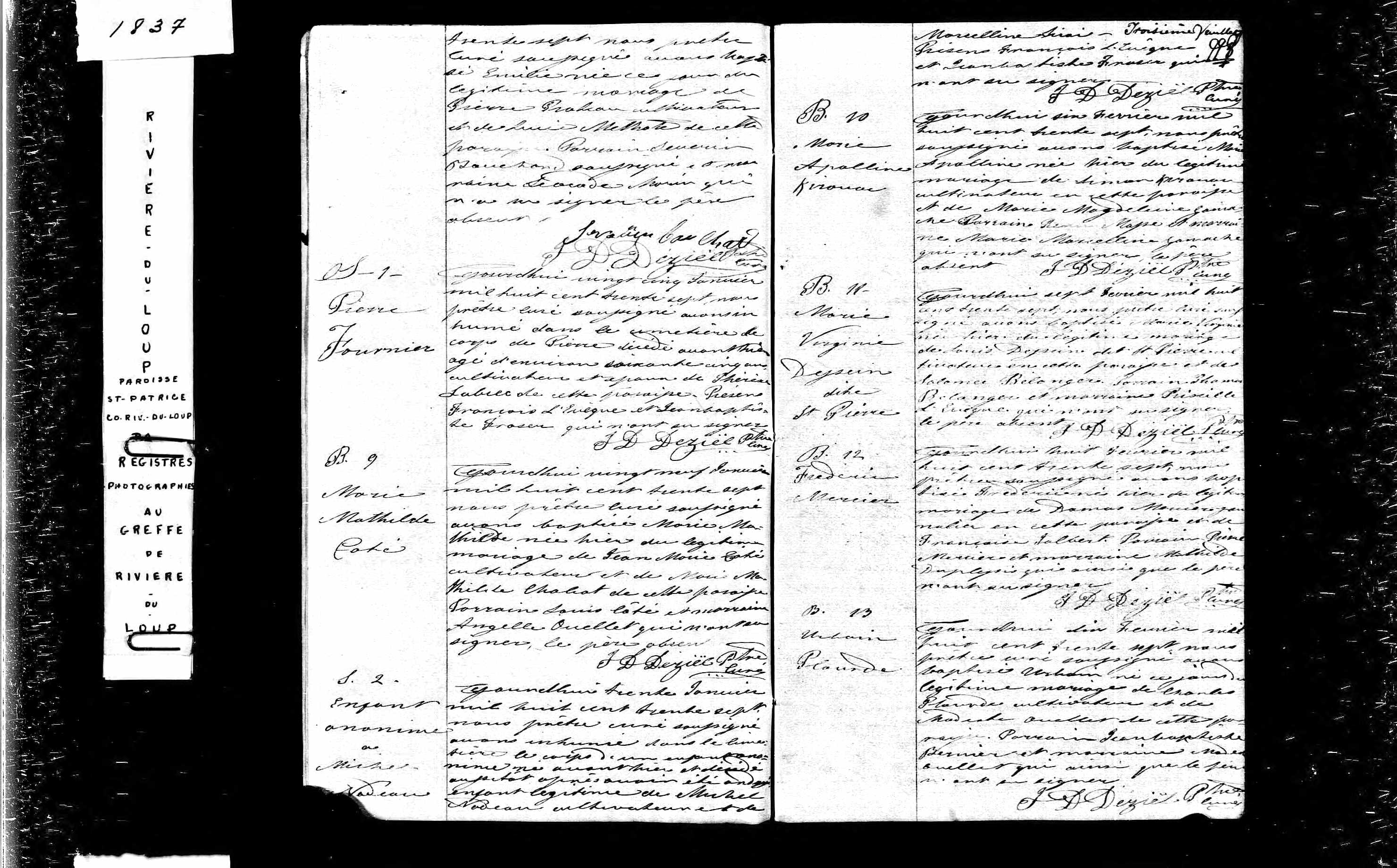 Acte de baptême