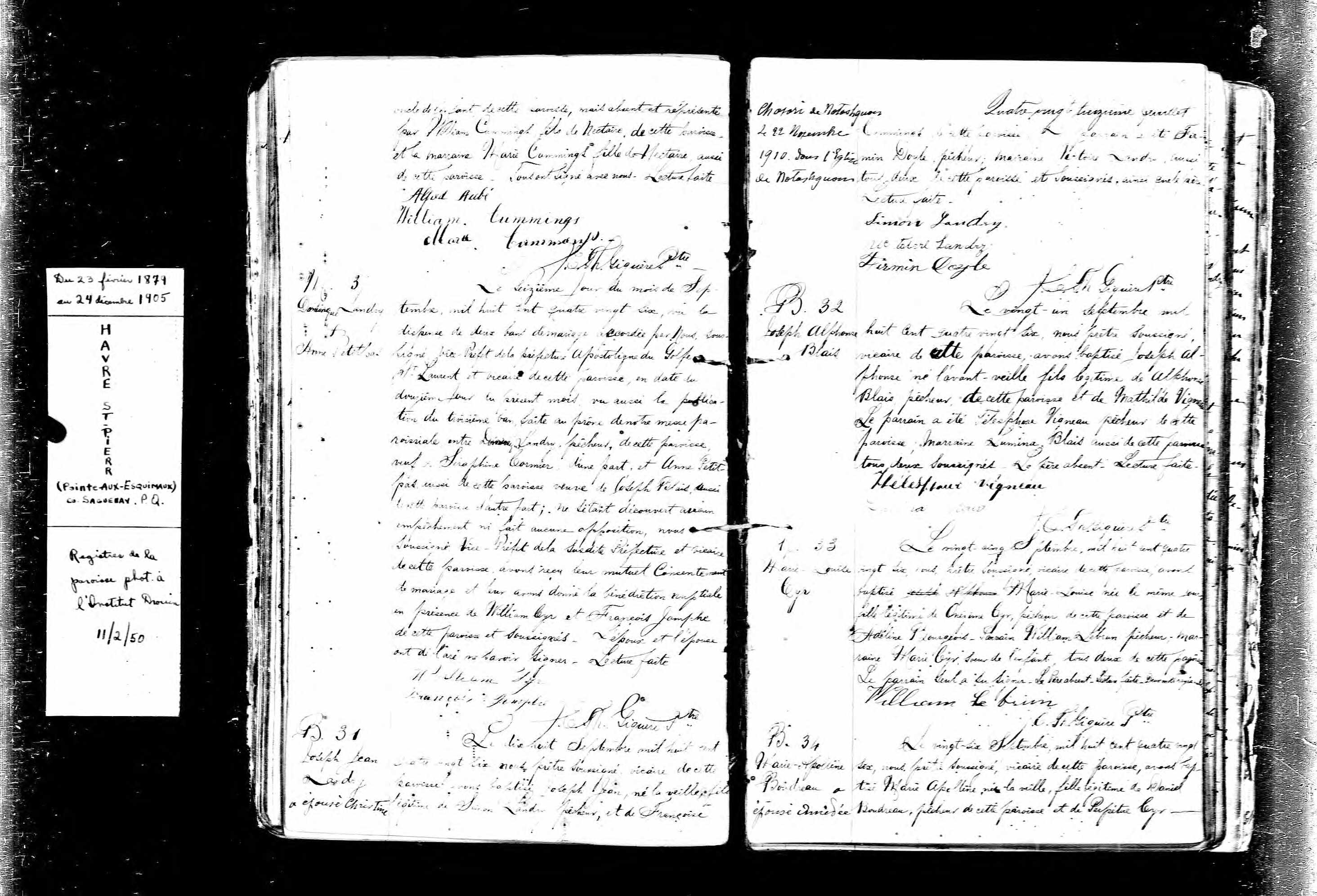 Acte de baptême