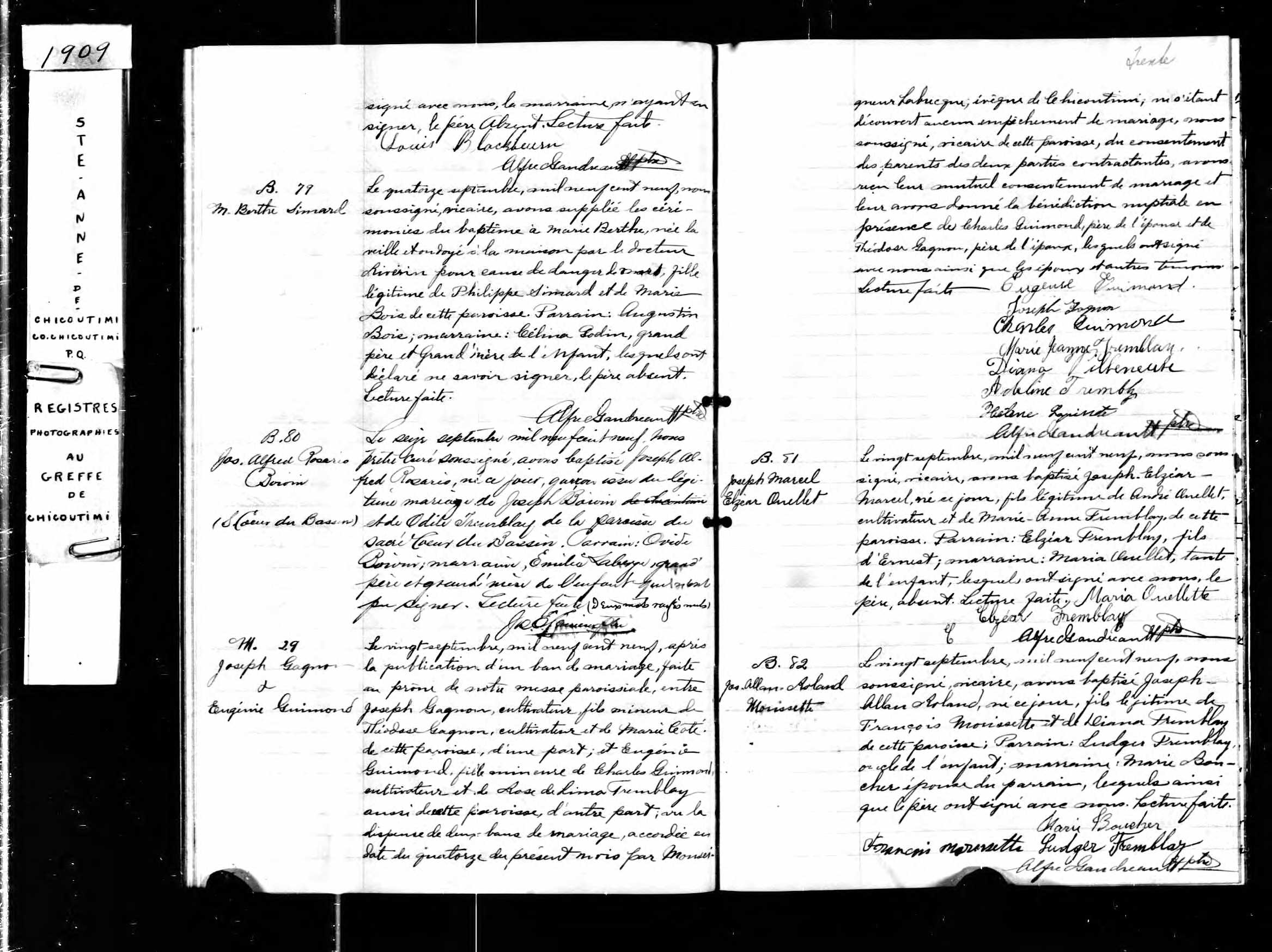 Acte de baptême