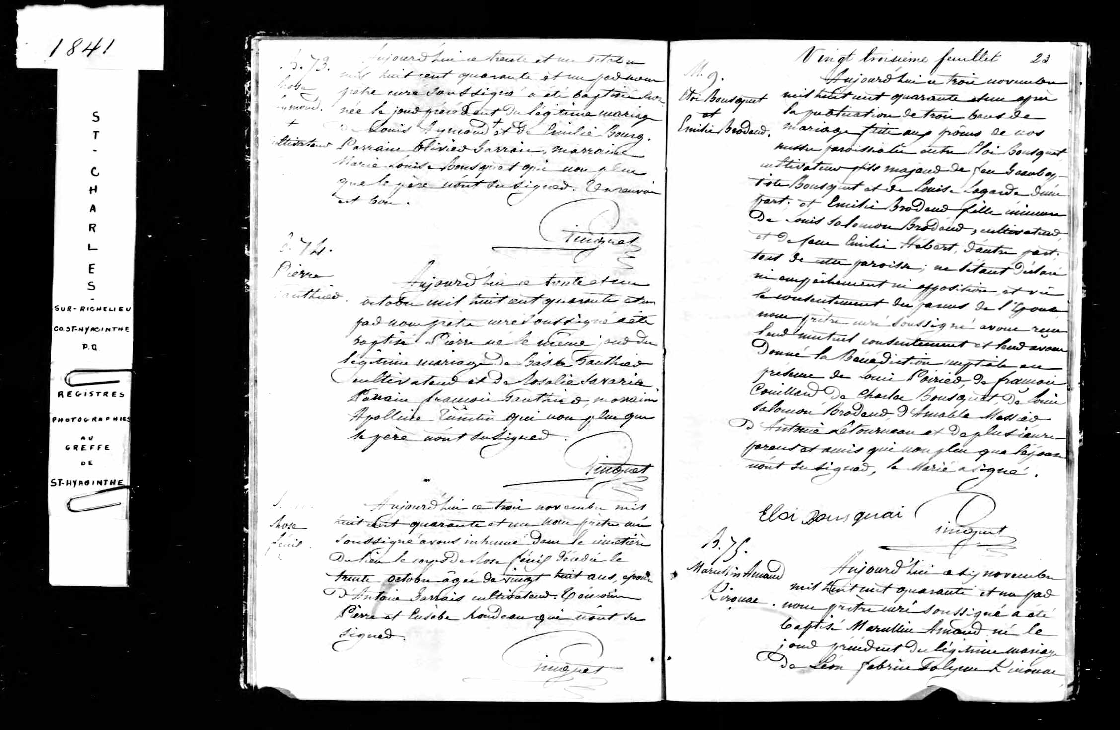 Acte de baptême