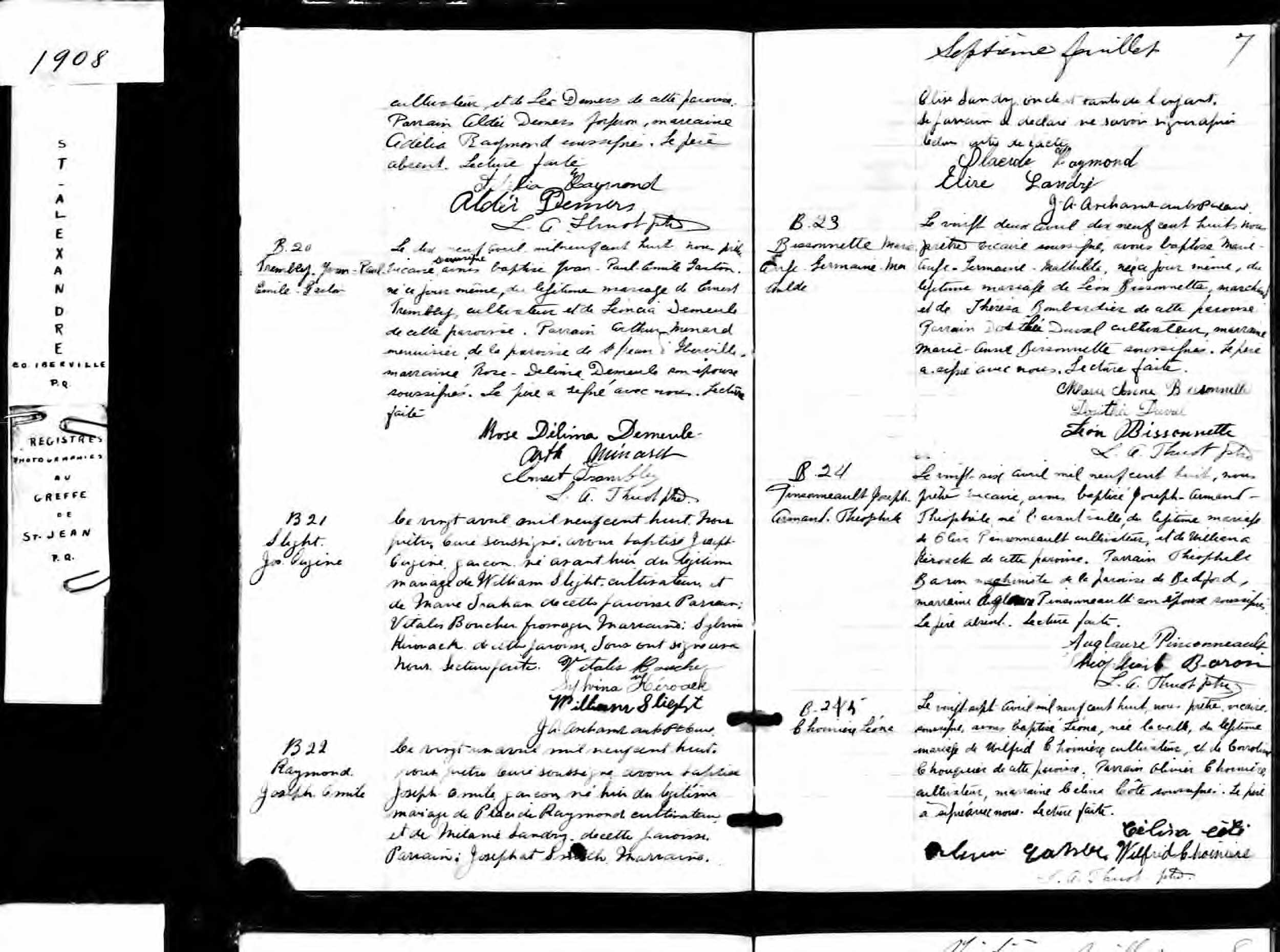 Acte de baptême