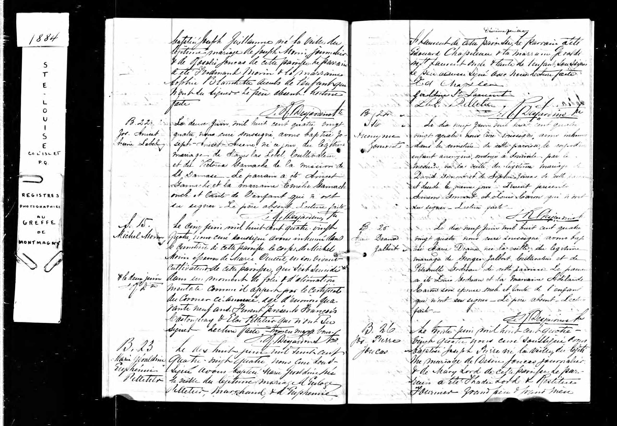 Acte de baptême