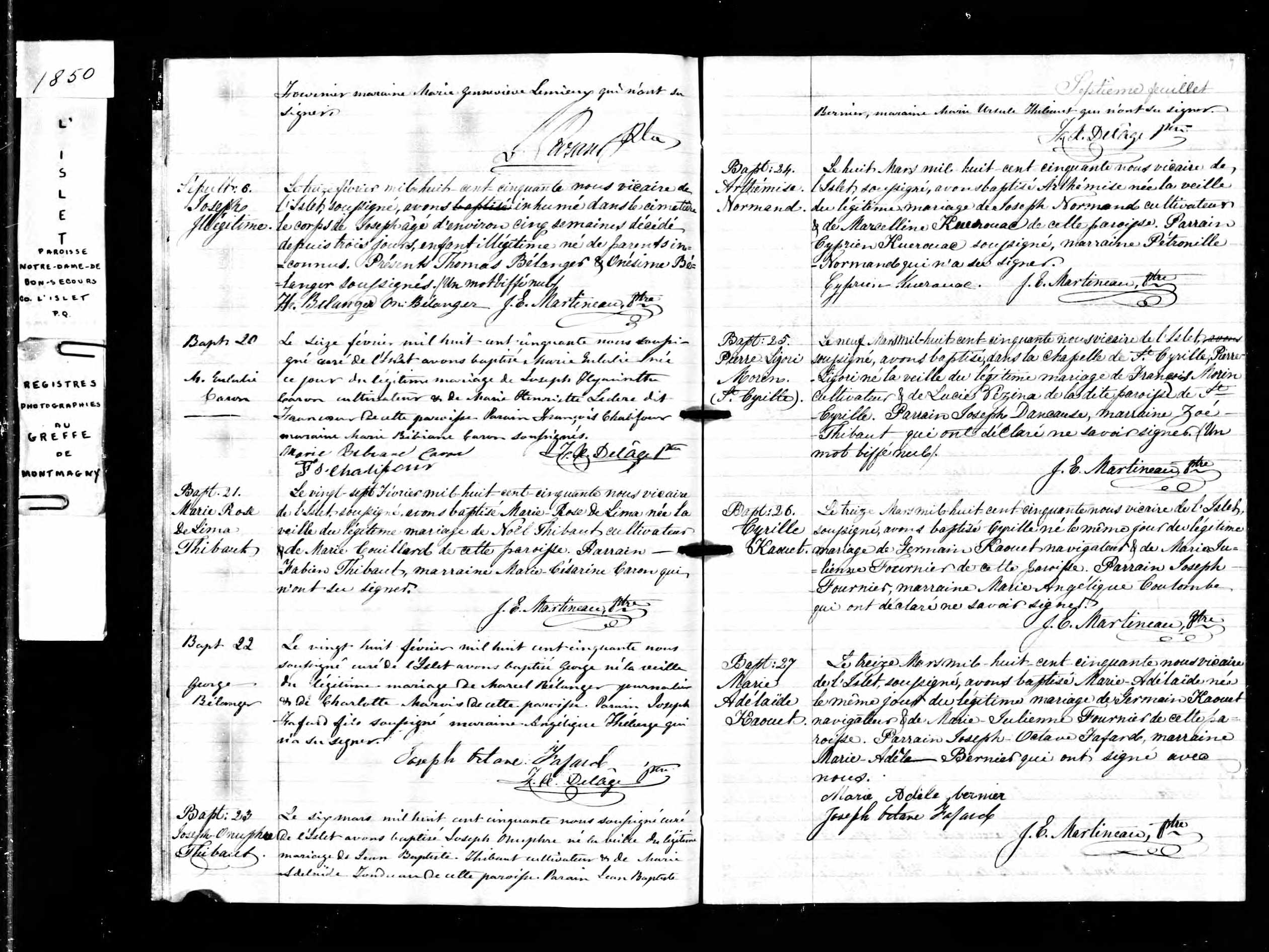 Acte de baptême