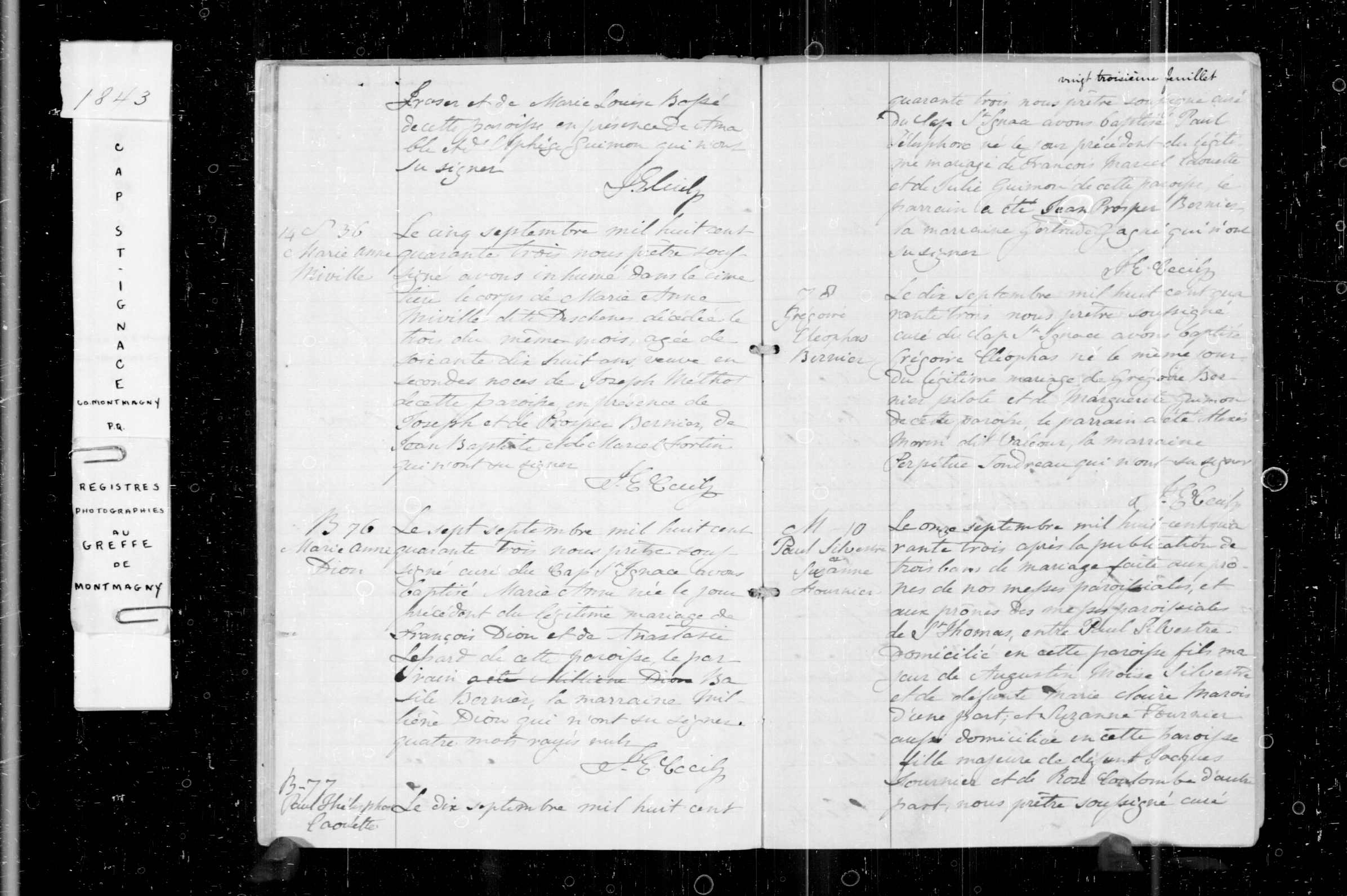  Acte de sépulture