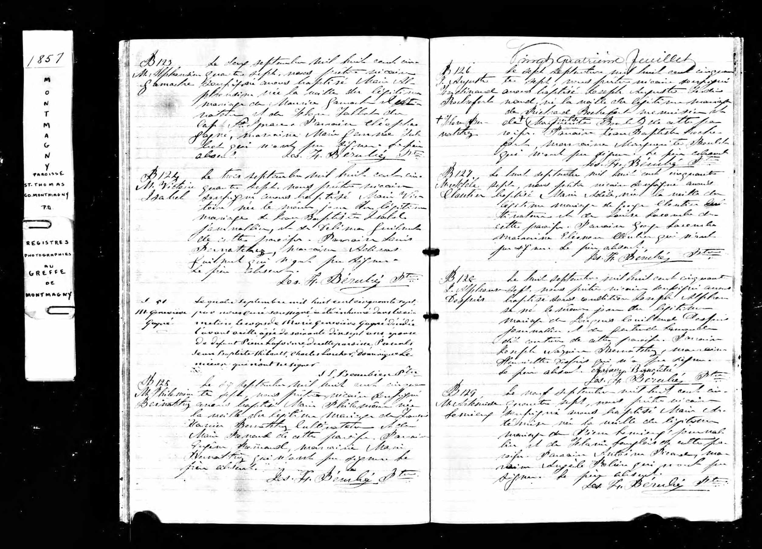 Acte de baptême