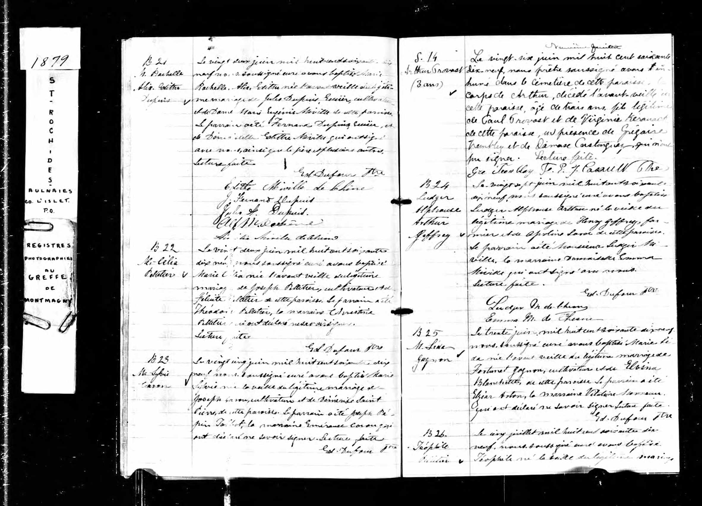 Acte de sépulture Acte de sépulture