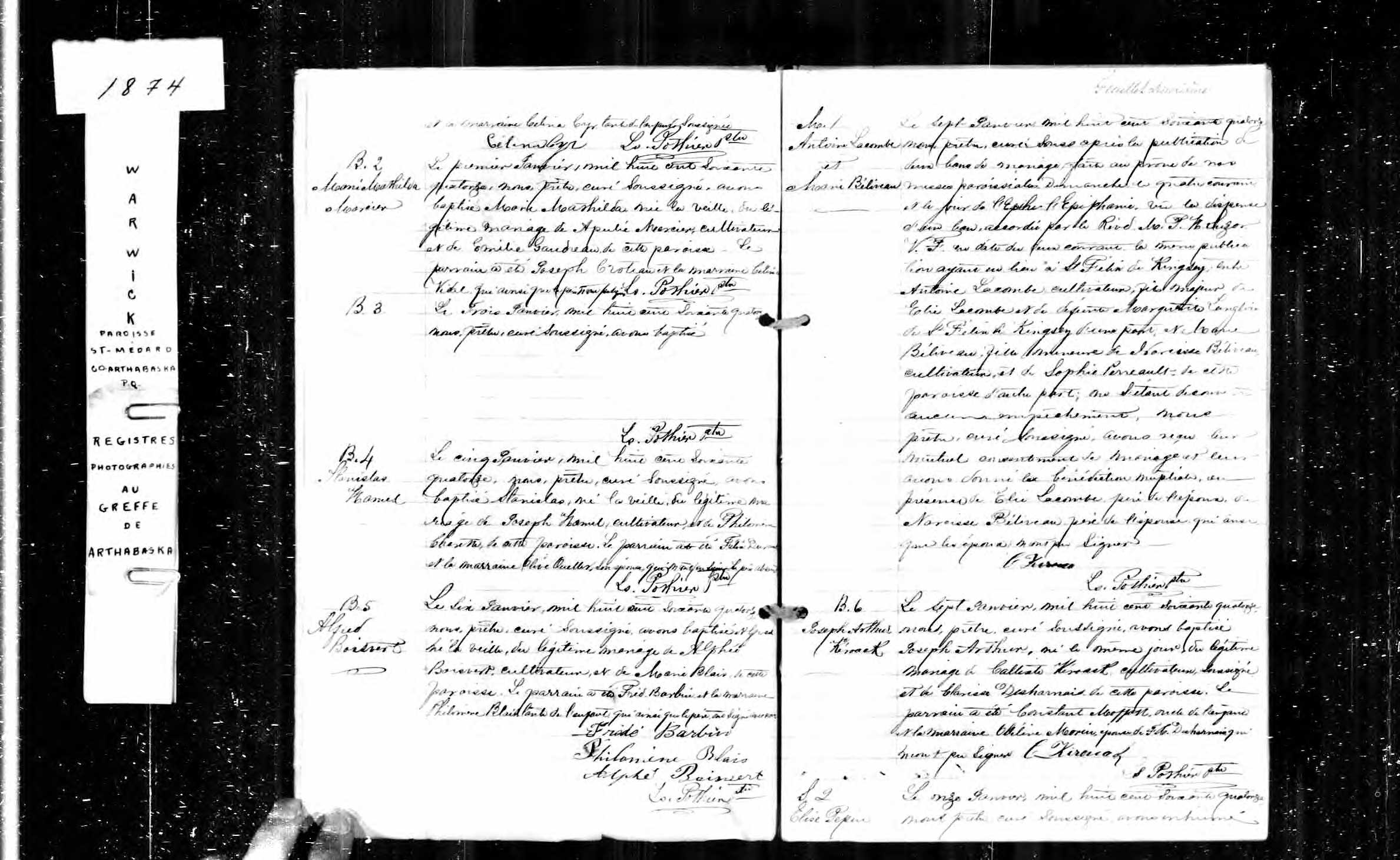 Acte de baptême Acte de baptême