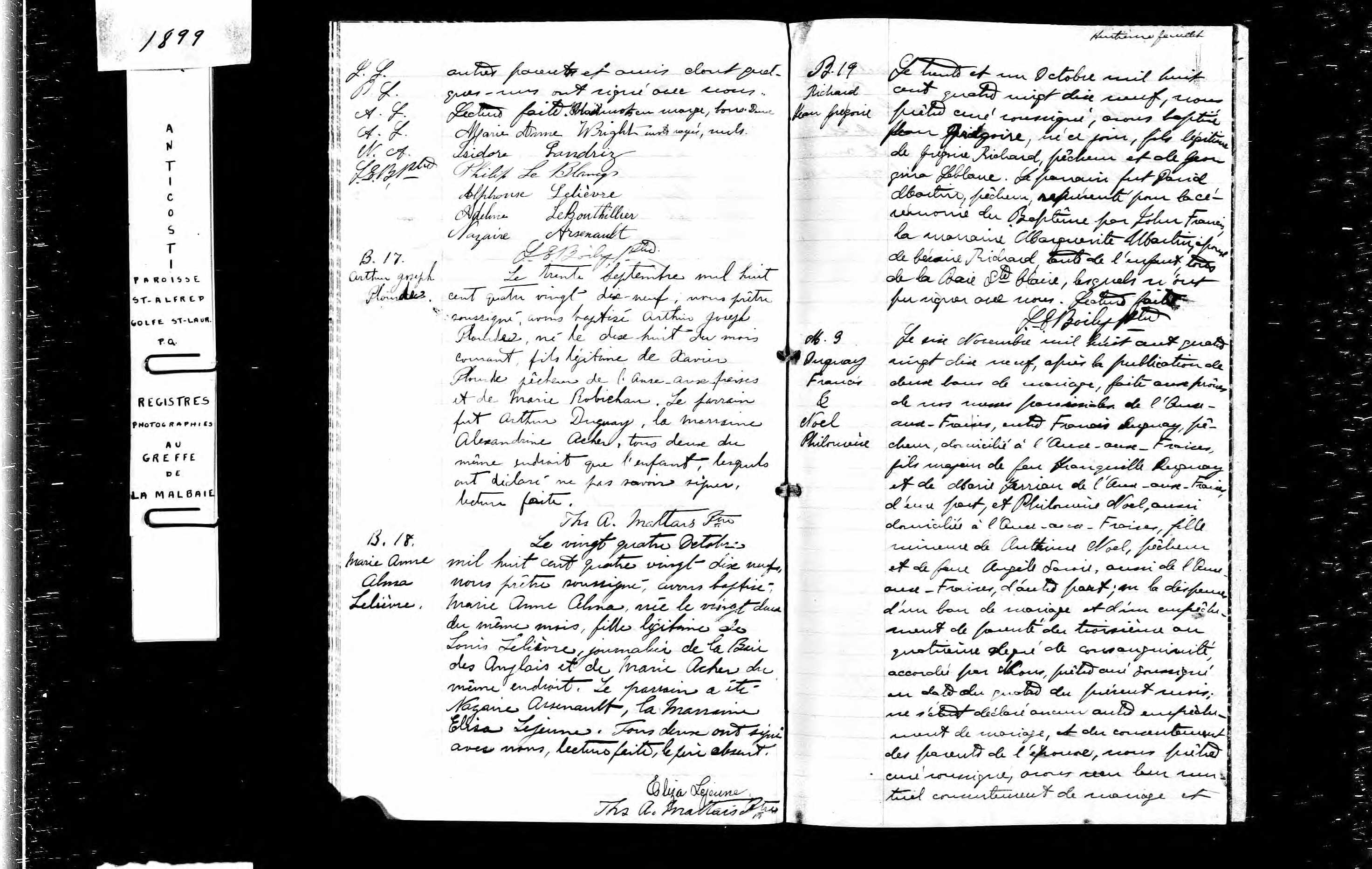 Acte de baptême