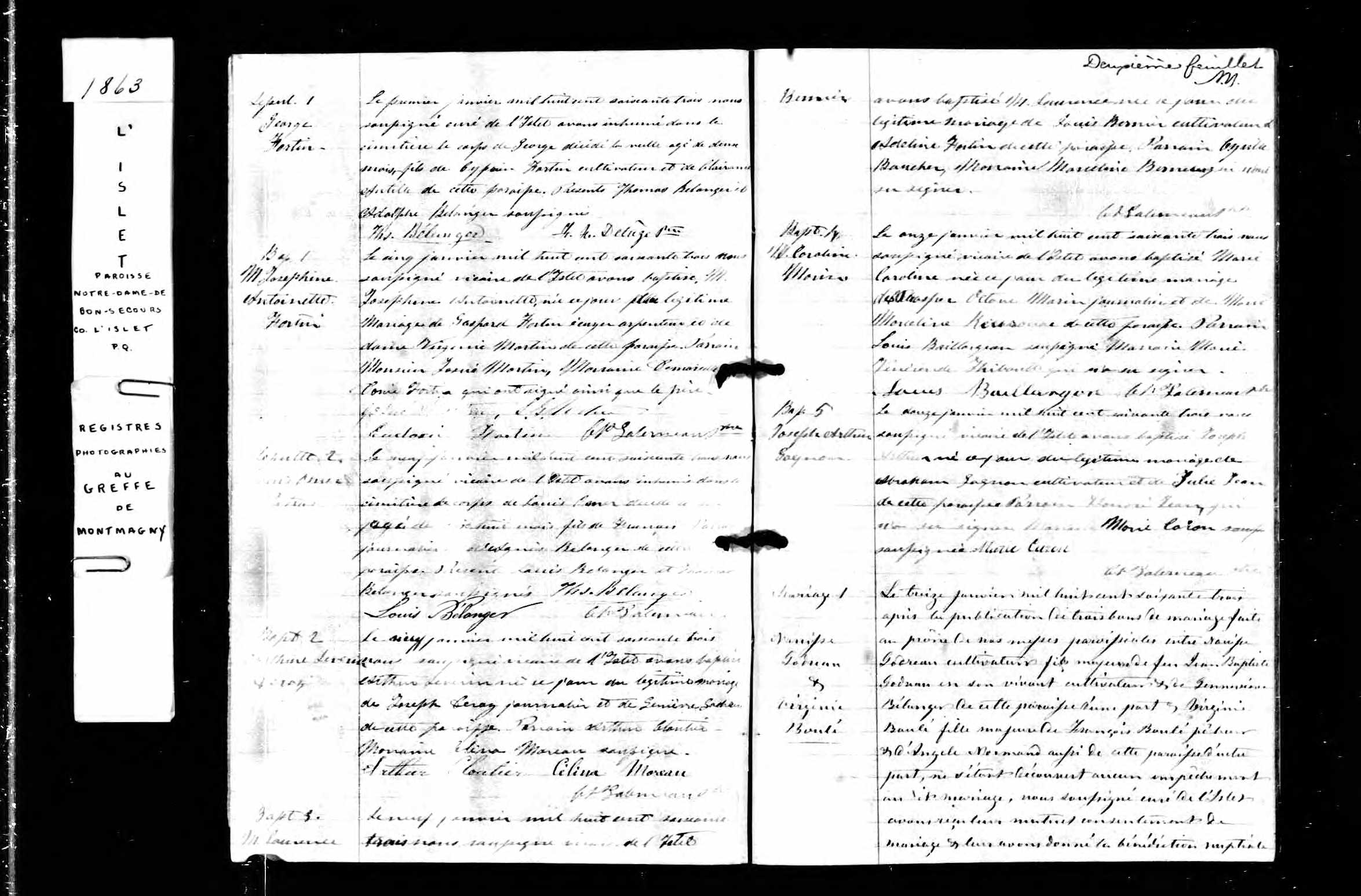 Acte de baptême