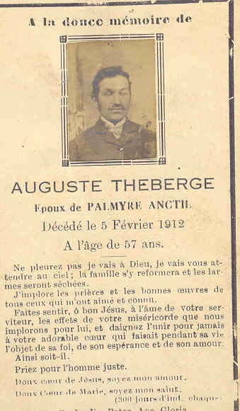 Carte mortuaire