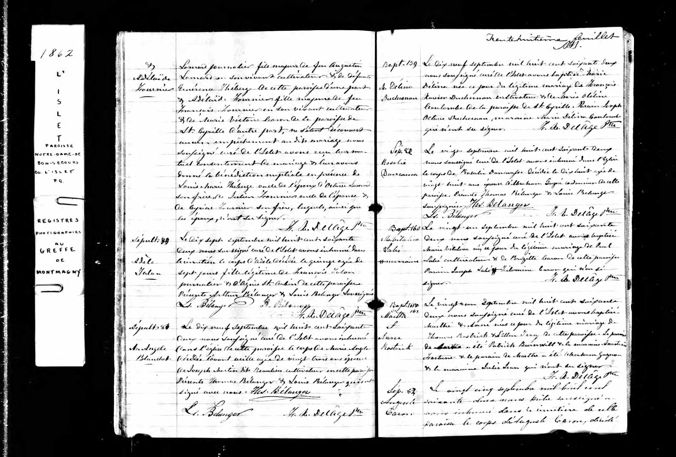  Acte de sépulture