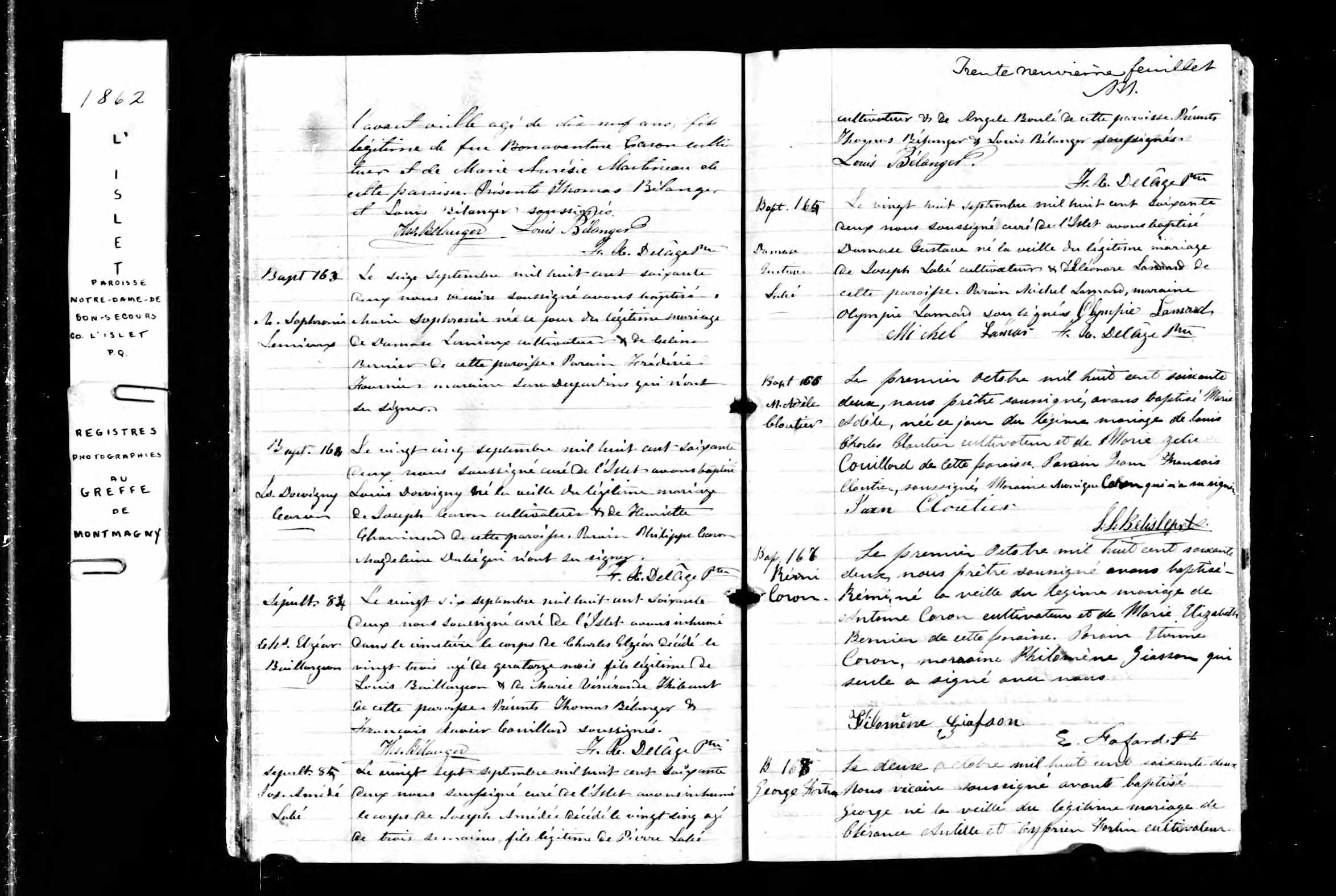  Acte de sépulture