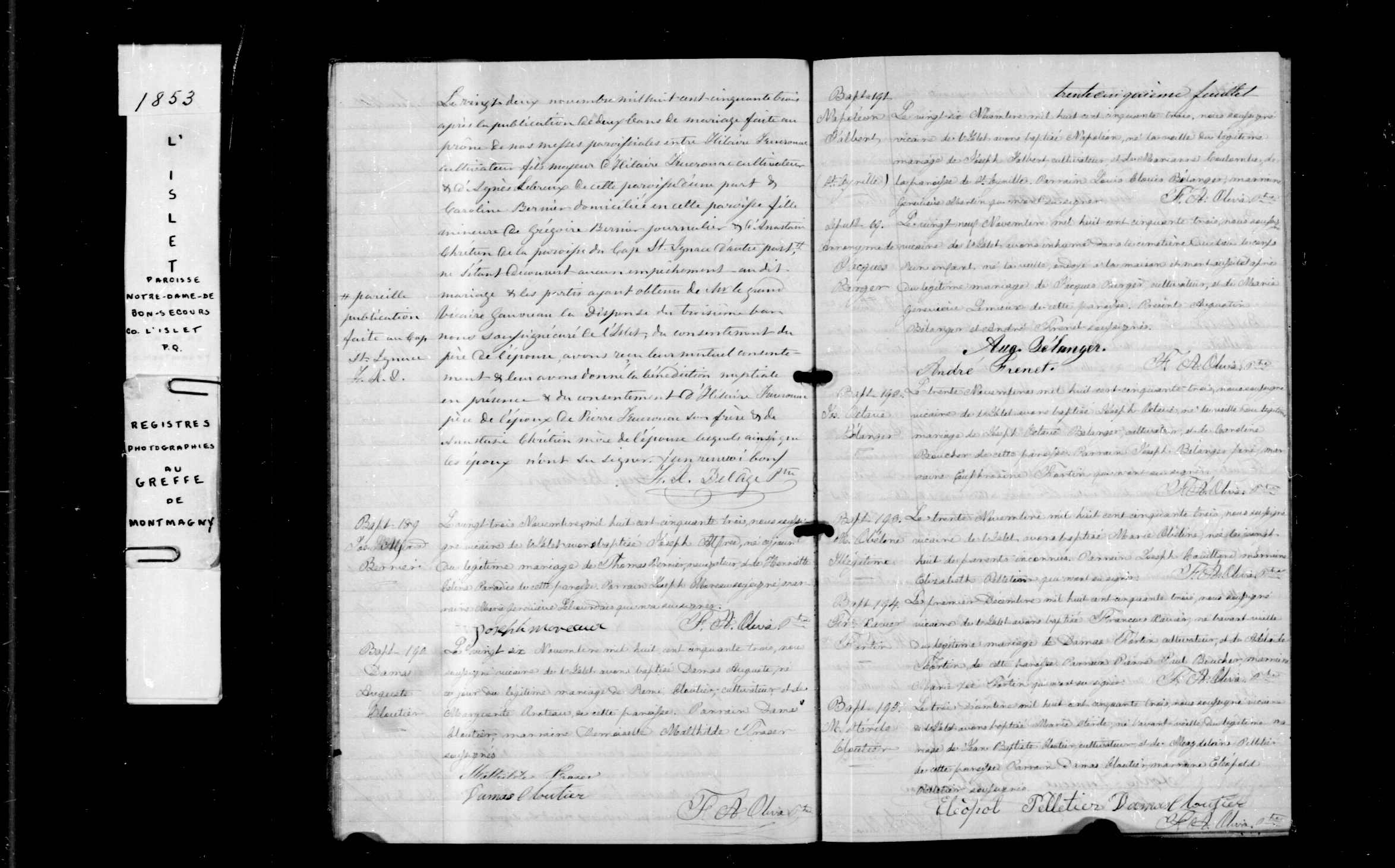 Acte de baptême