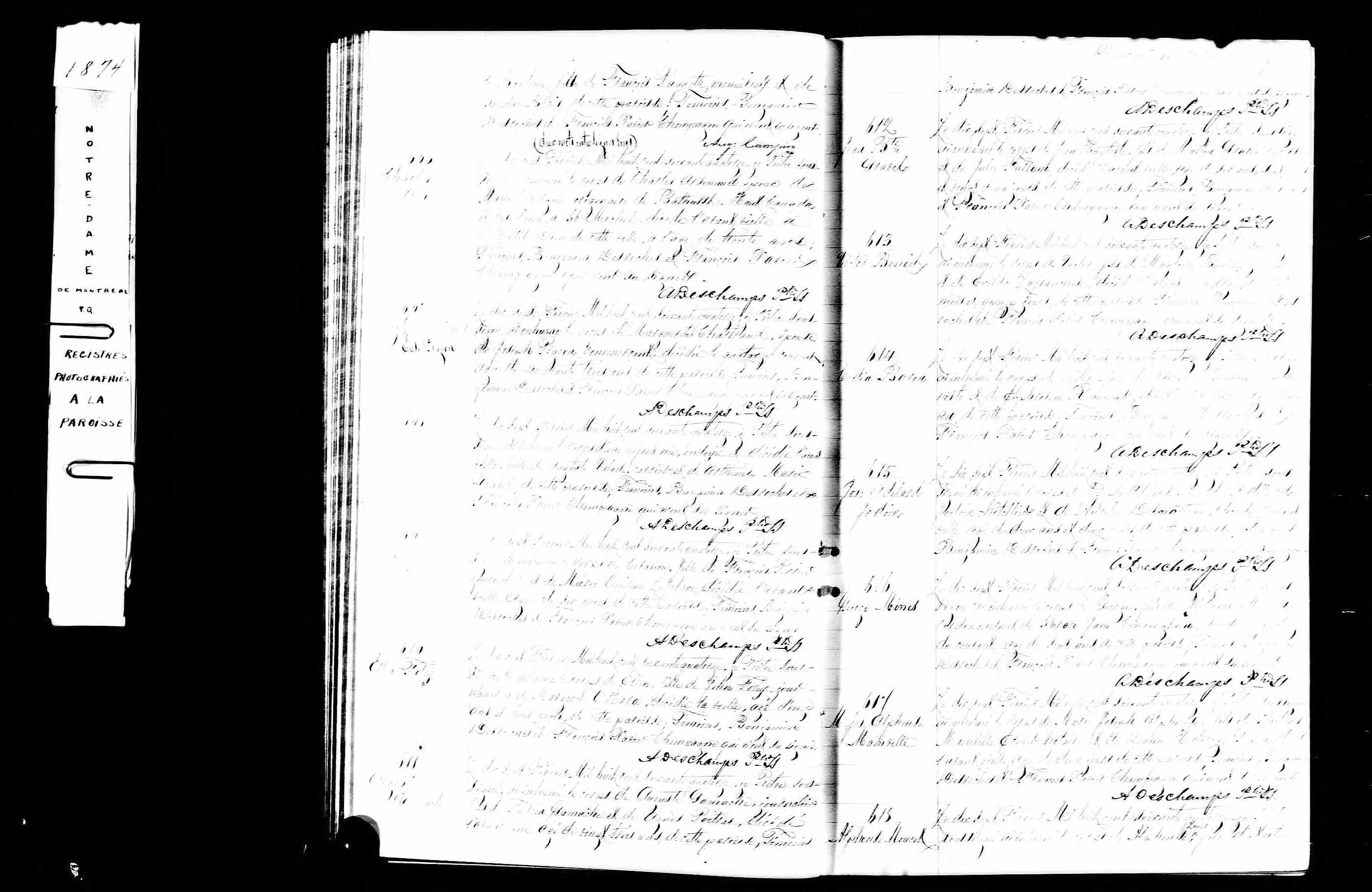 Acte de sépulture