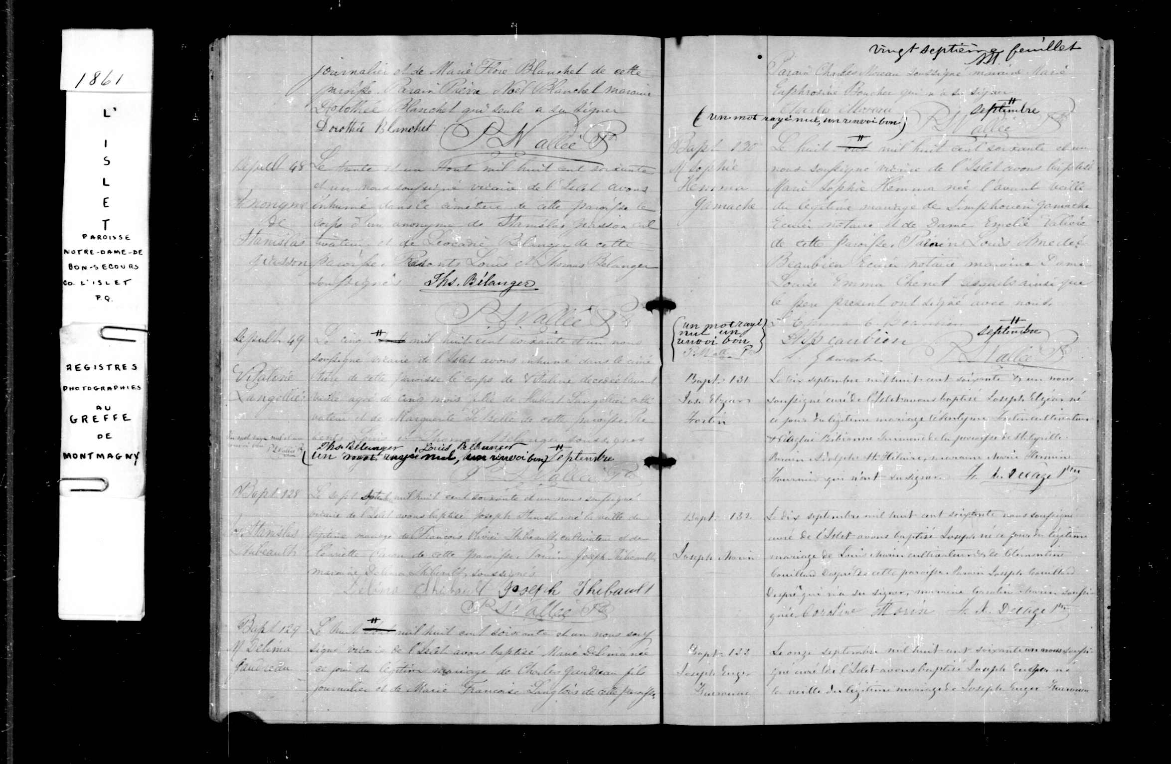 Acte de baptême Acte de baptême