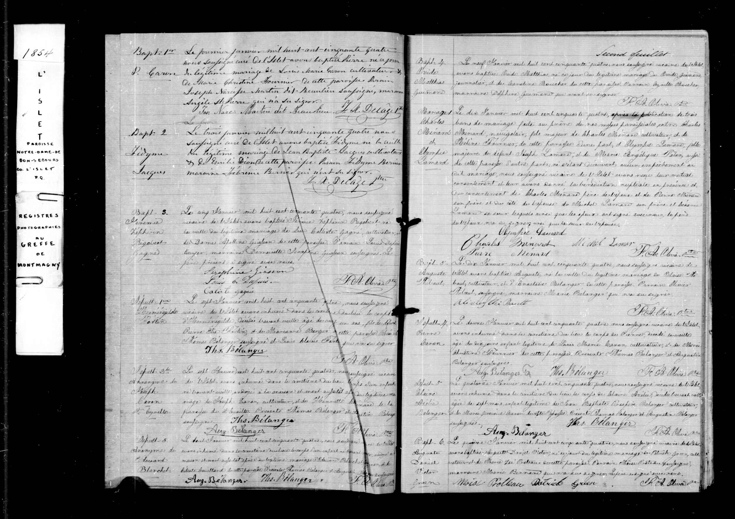 Acte de baptême Acte de baptême