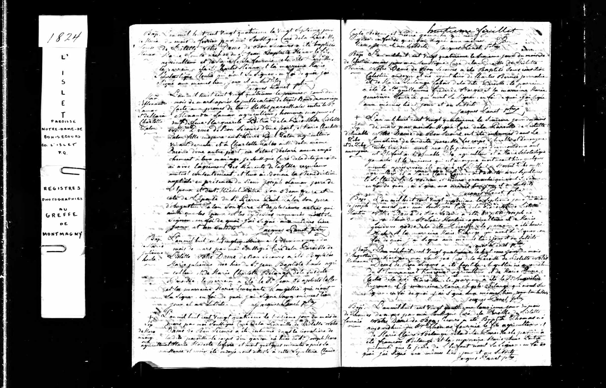 Acte de baptême Acte de baptême