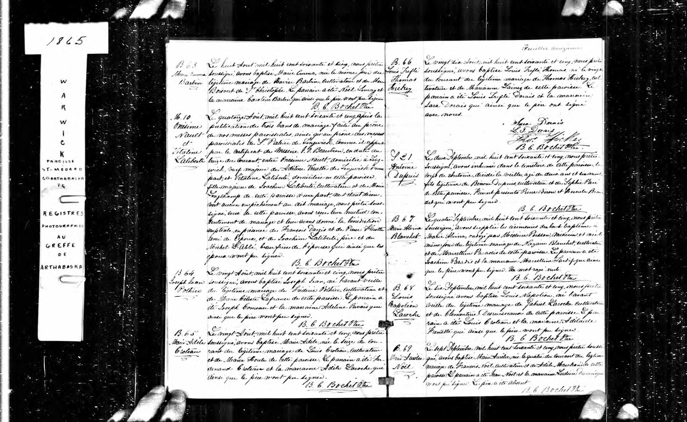 Acte de baptême