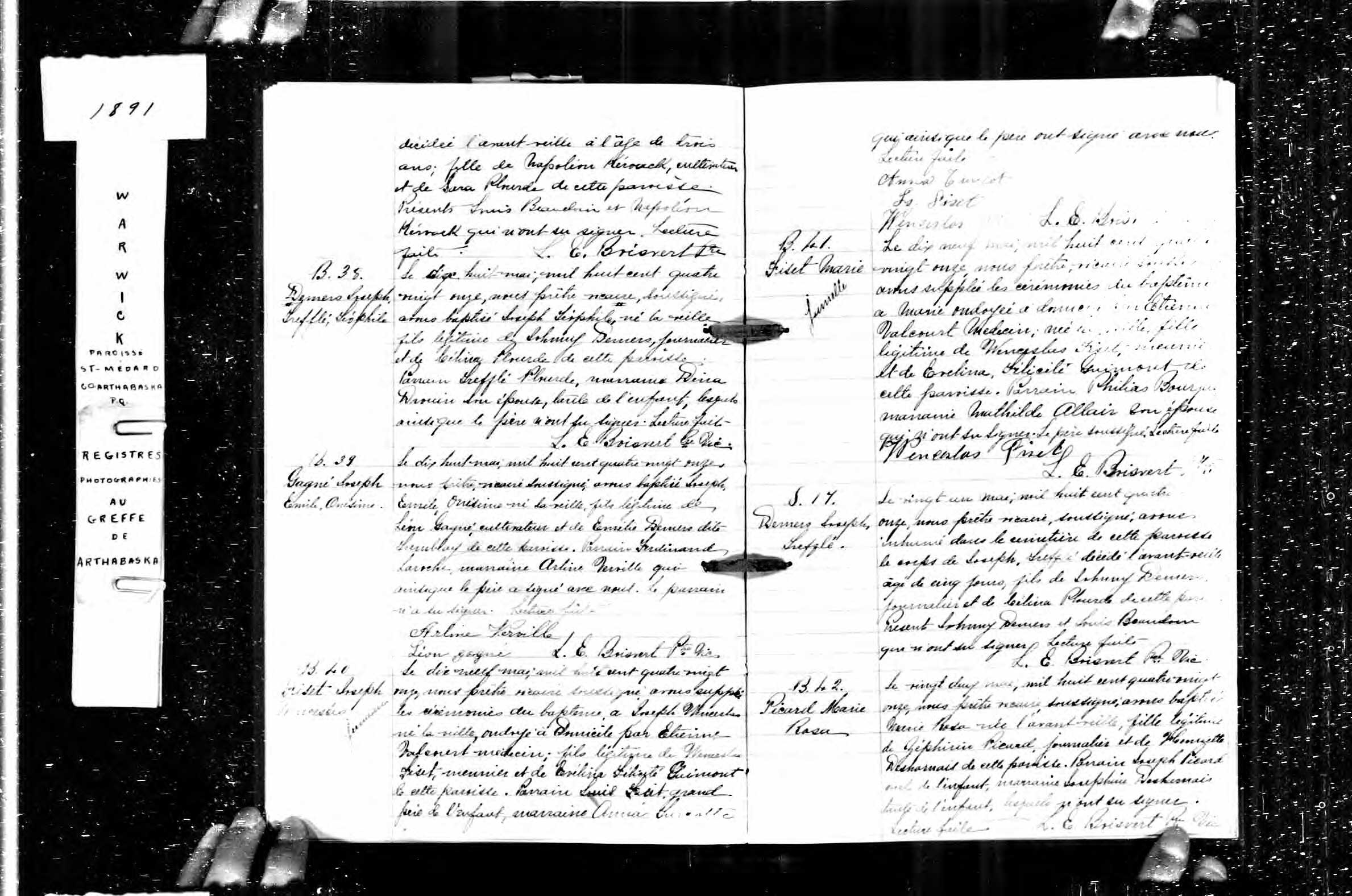  Acte de sépulture