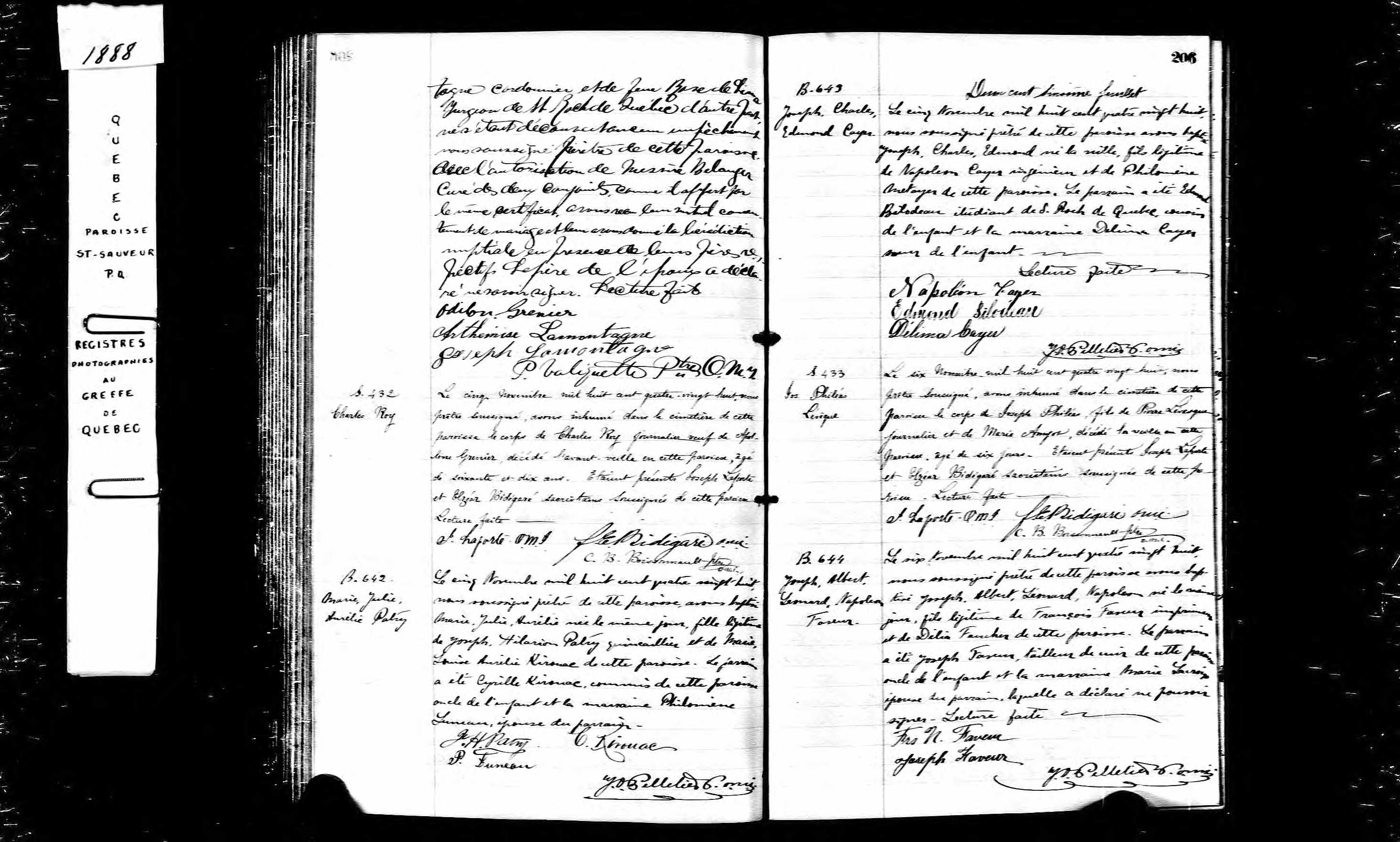 Acte de baptême