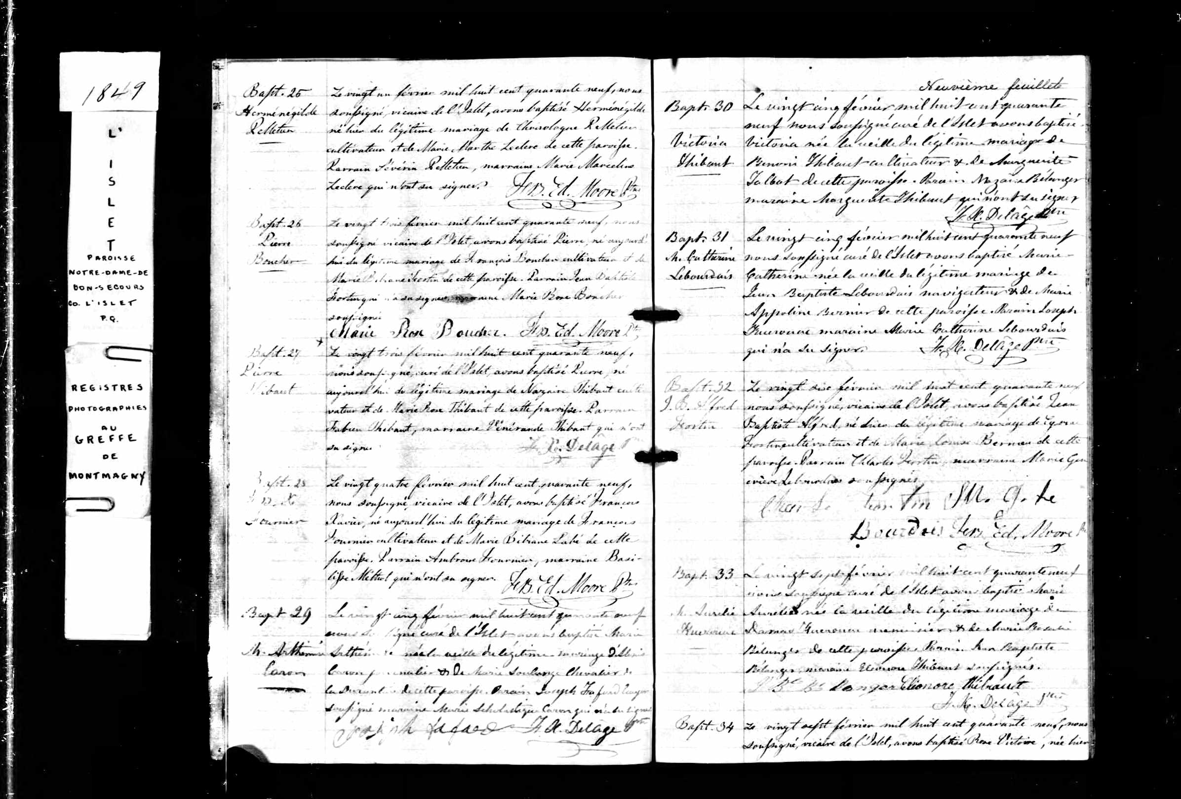 Acte de baptême