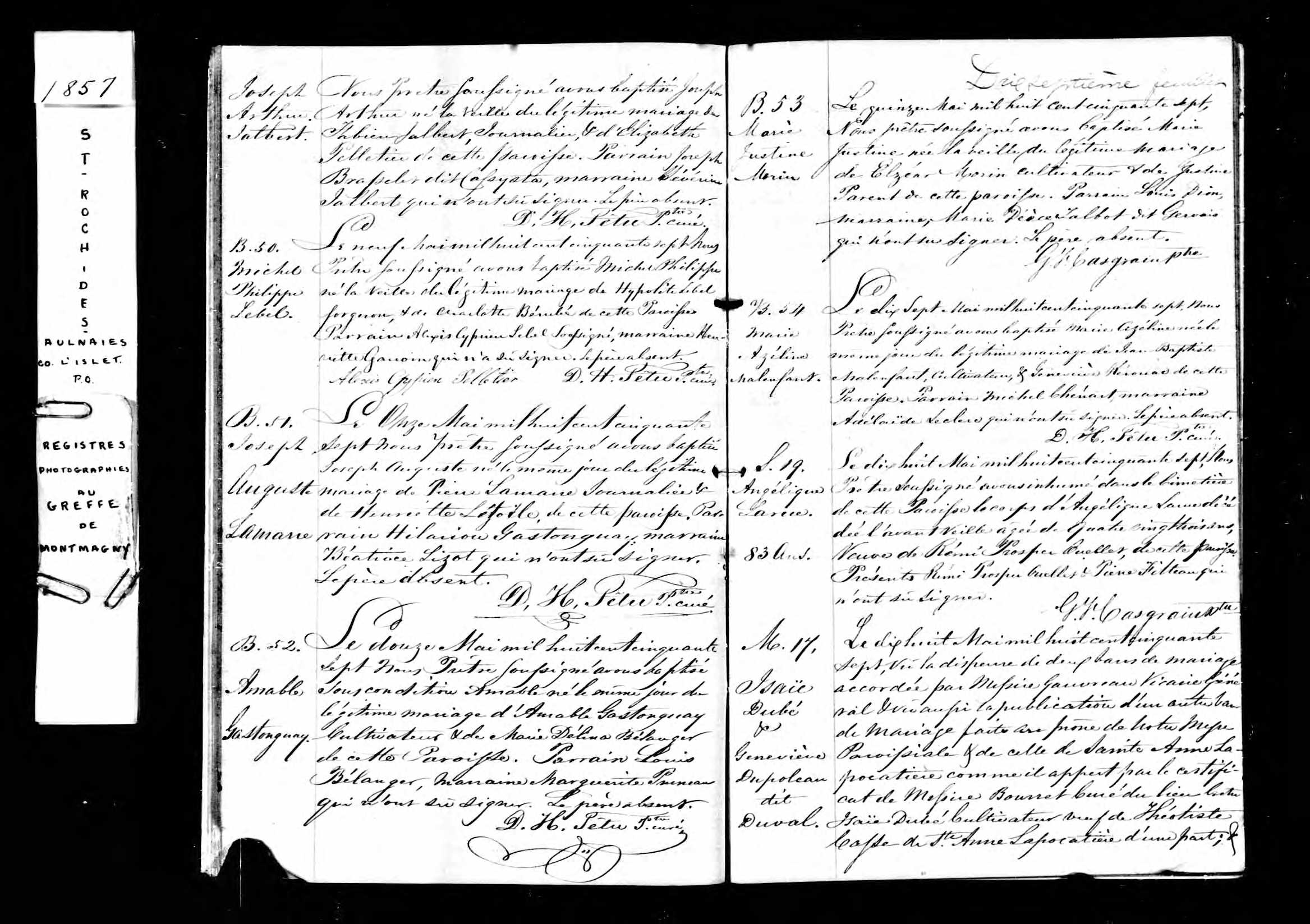 Acte de baptême