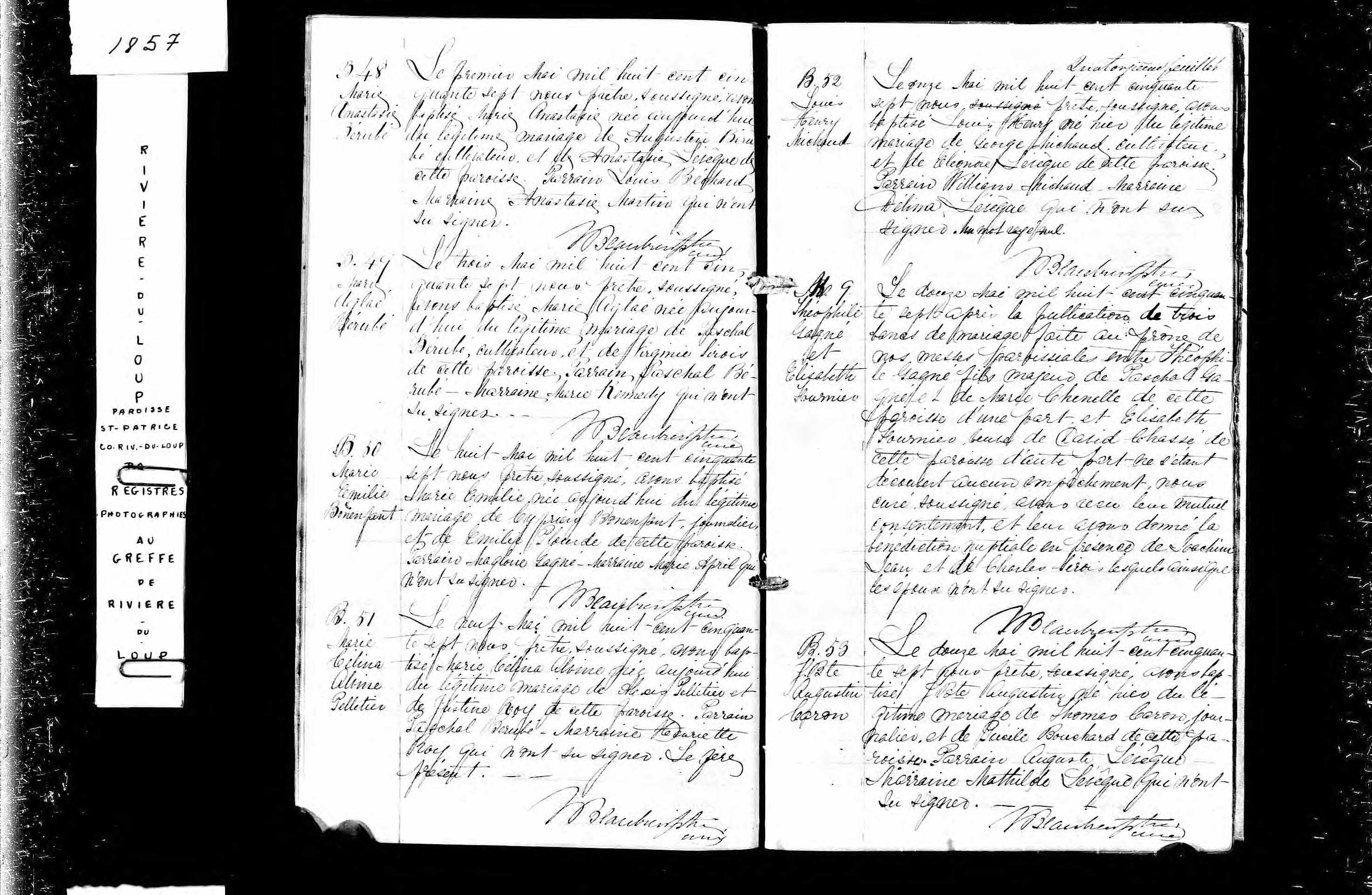 Acte de baptême