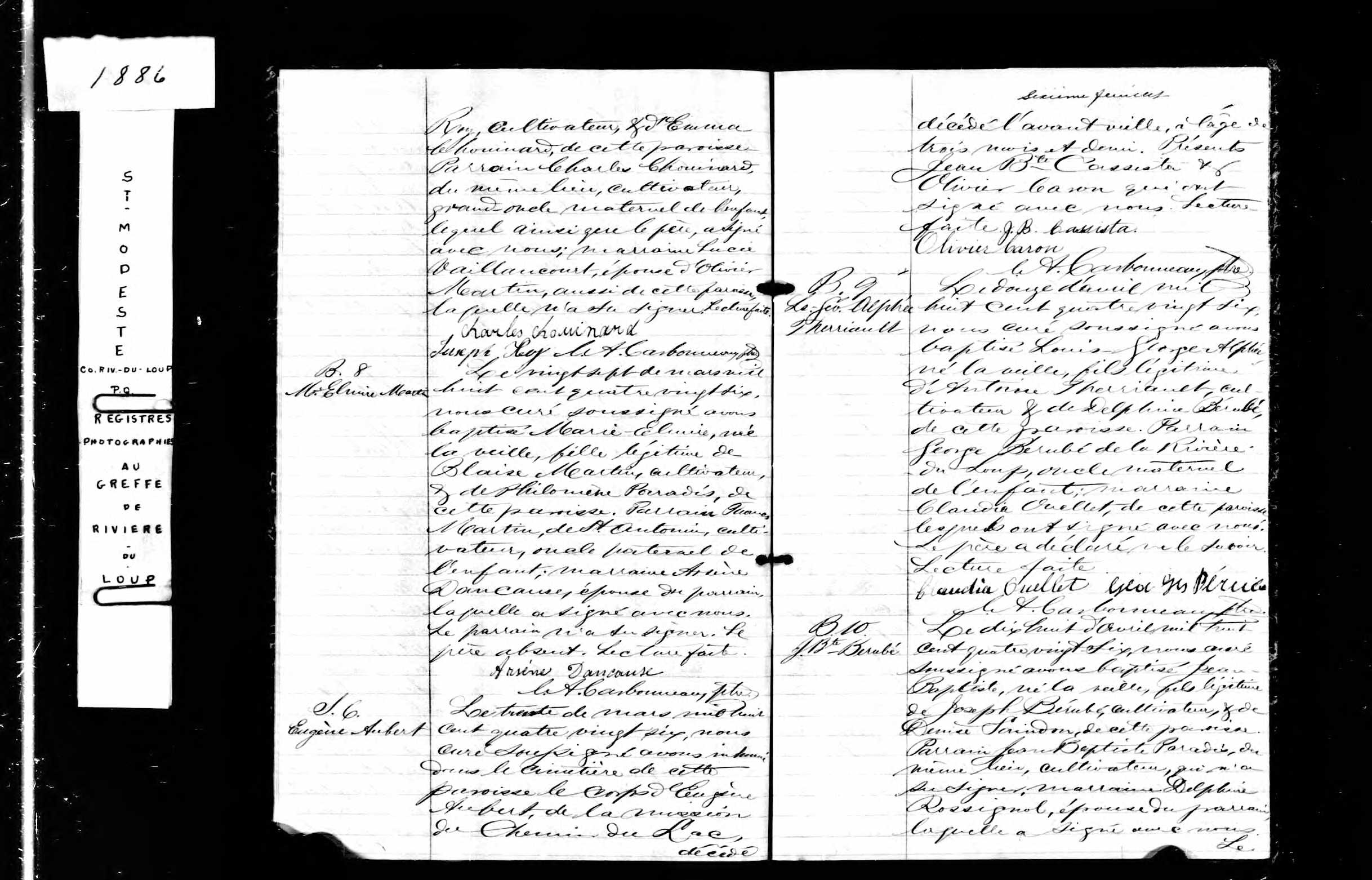 Acte de baptême
