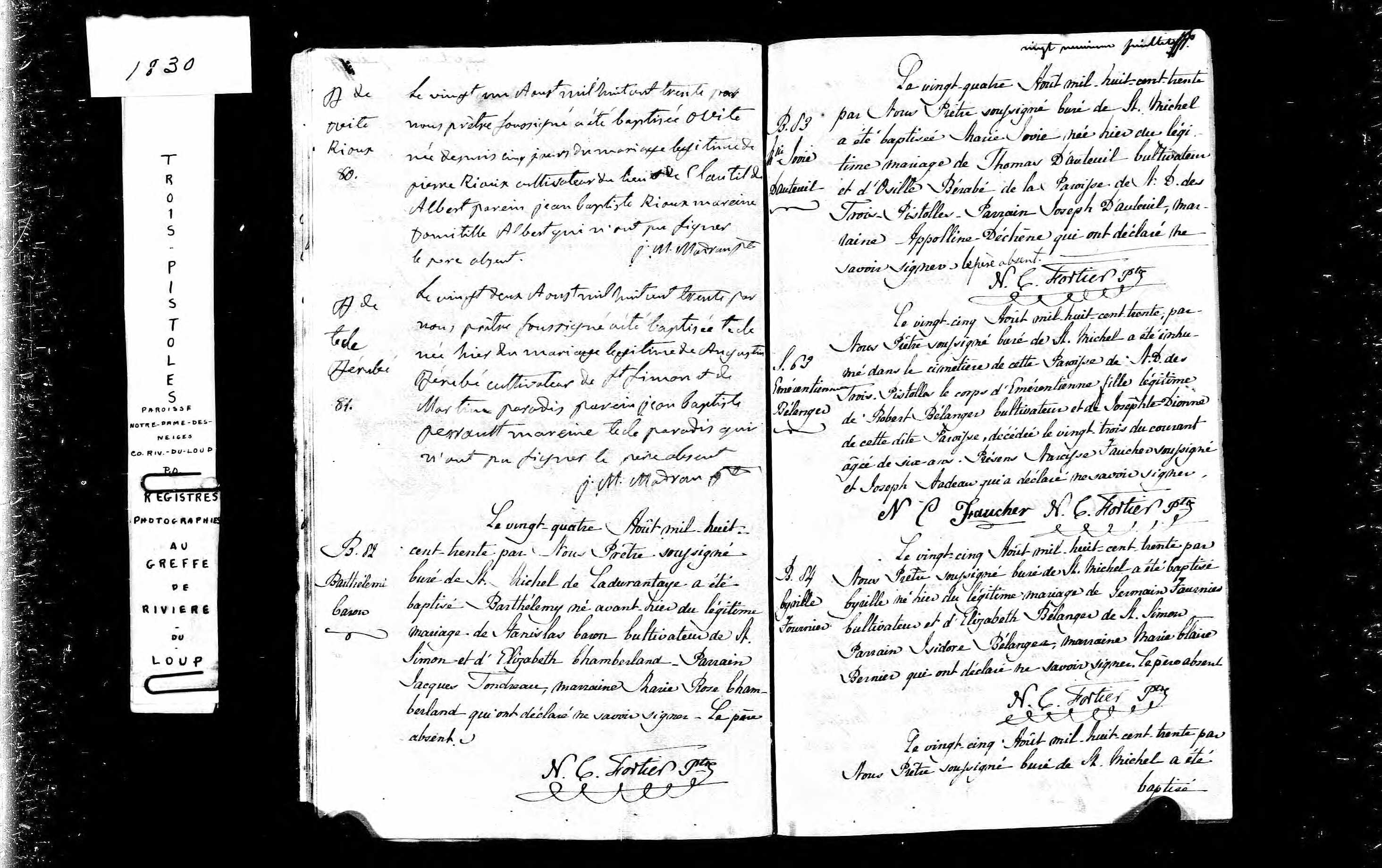 Acte de baptême