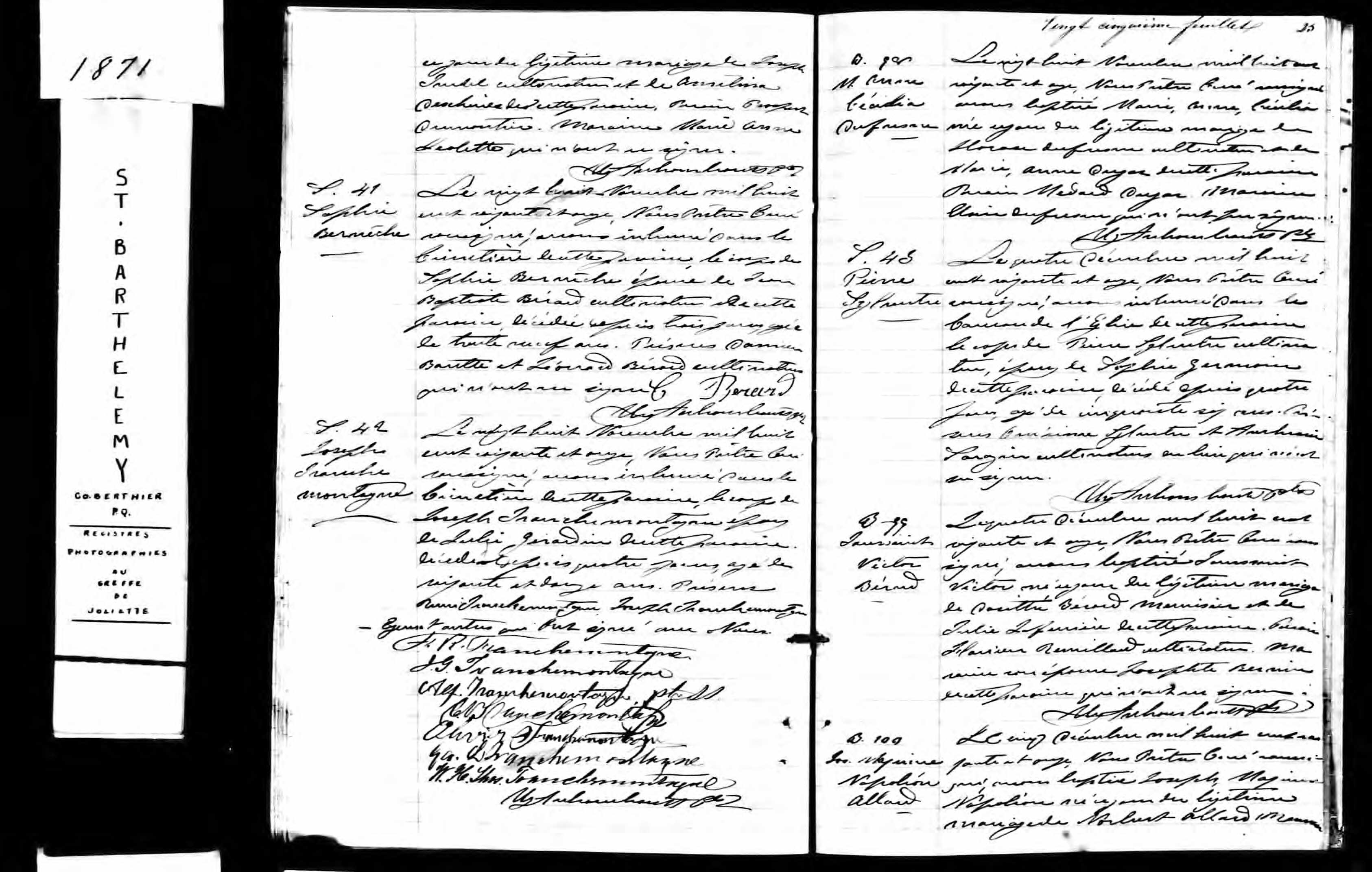 Acte de baptême
