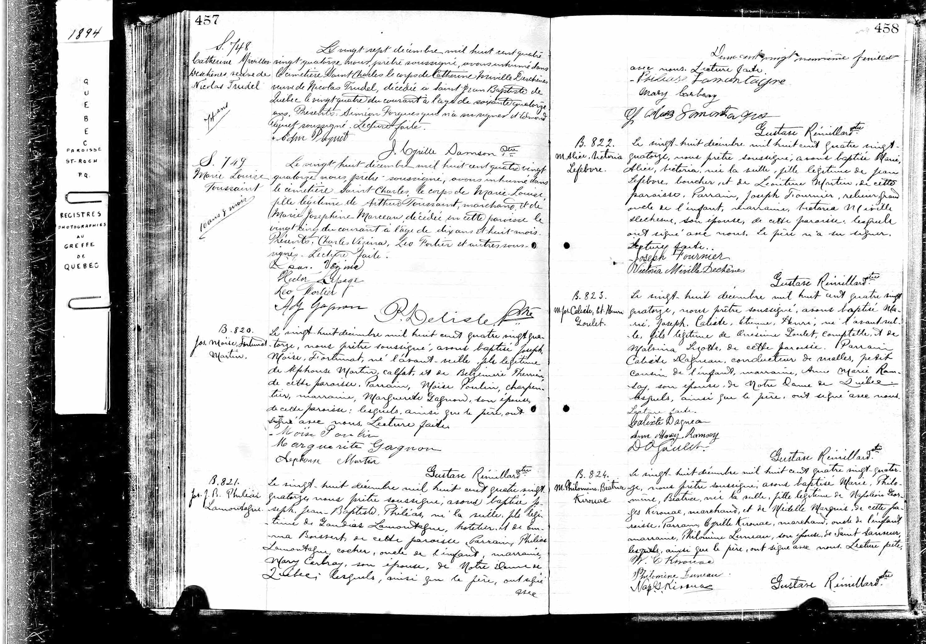 Acte de baptême