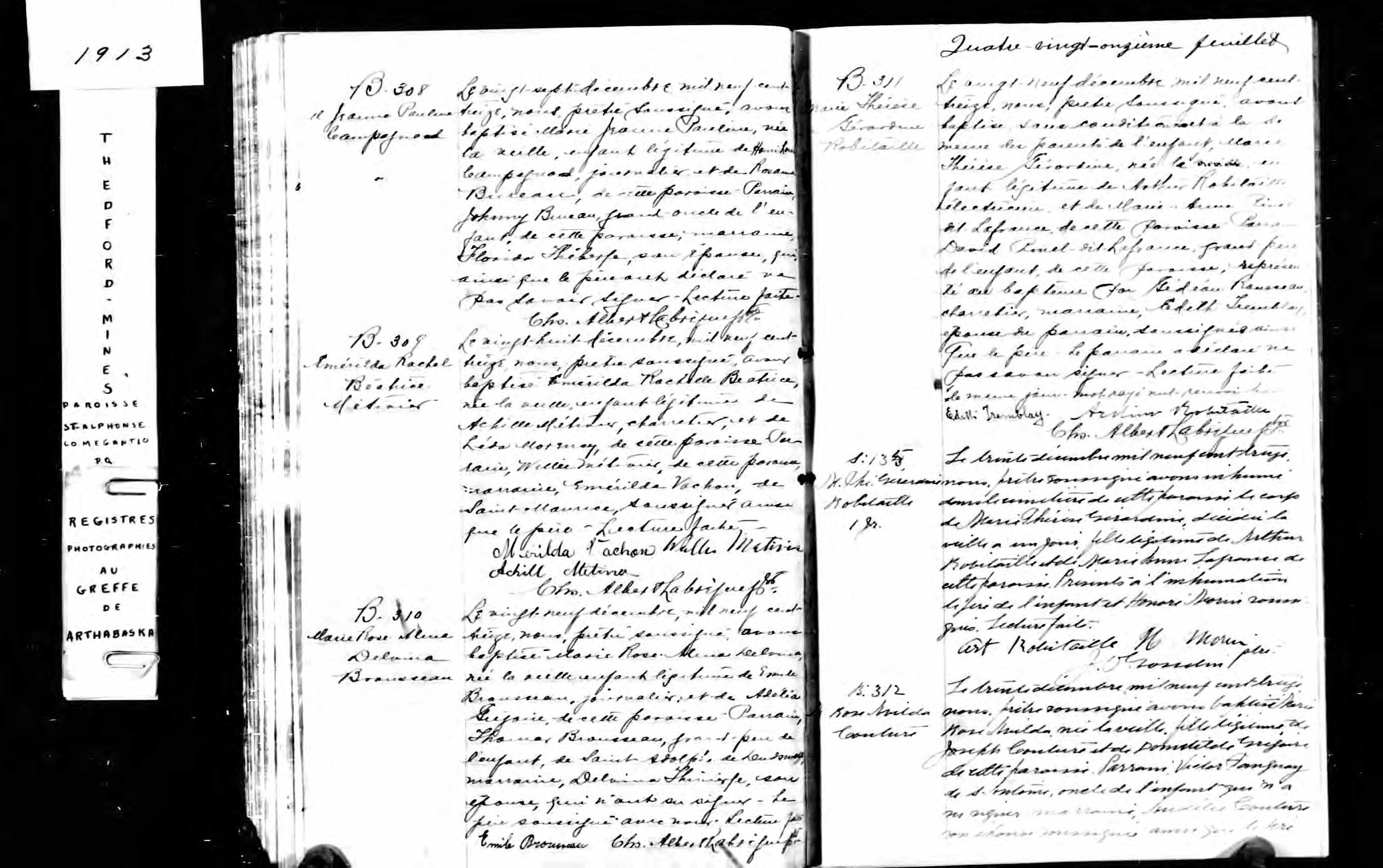 Acte de baptême
