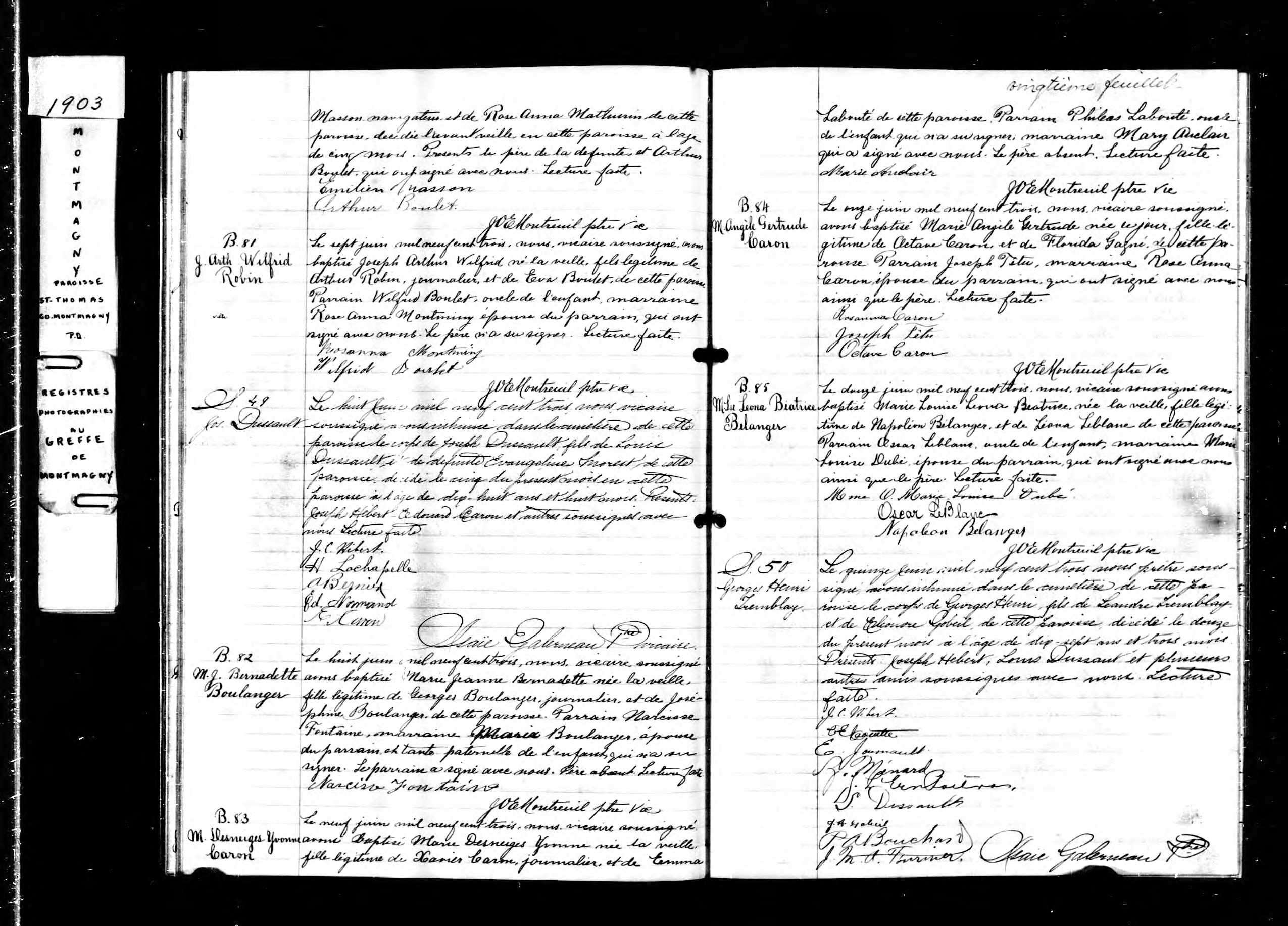 Acte de baptême