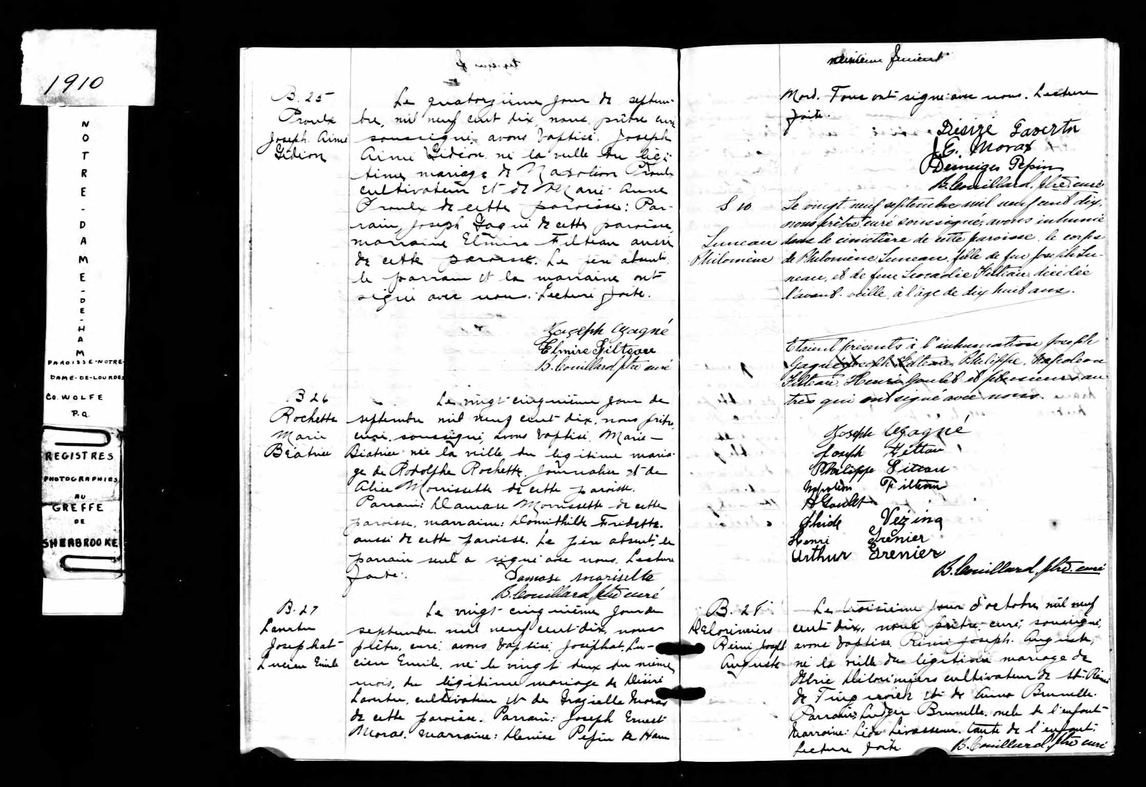 Acte de baptême