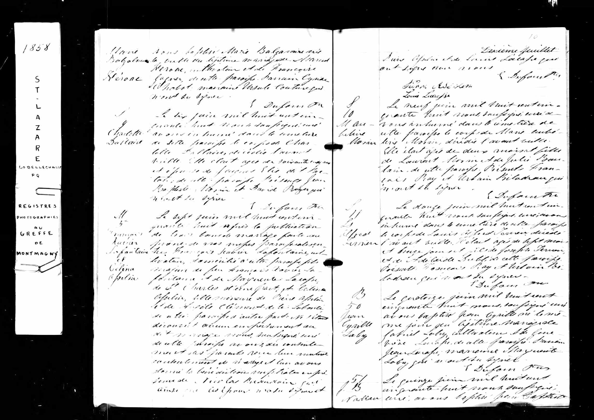Acte de baptême