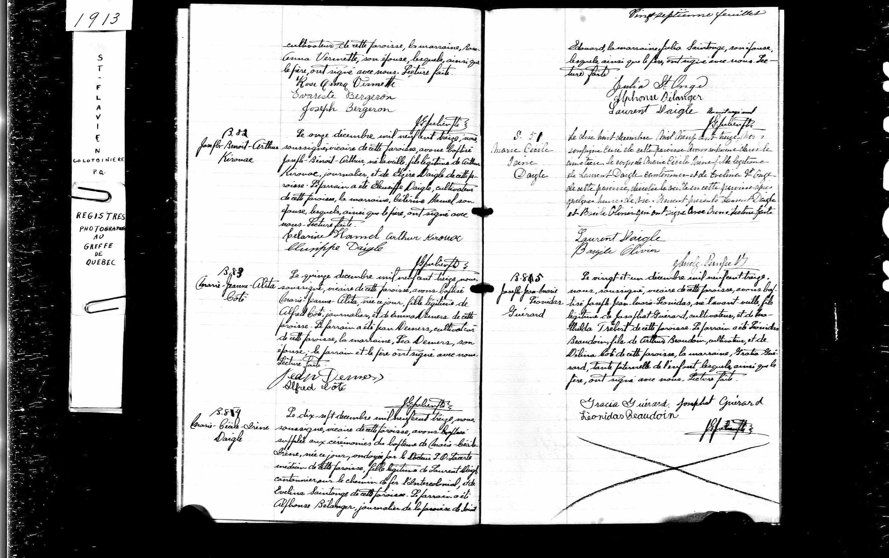 Acte de baptême