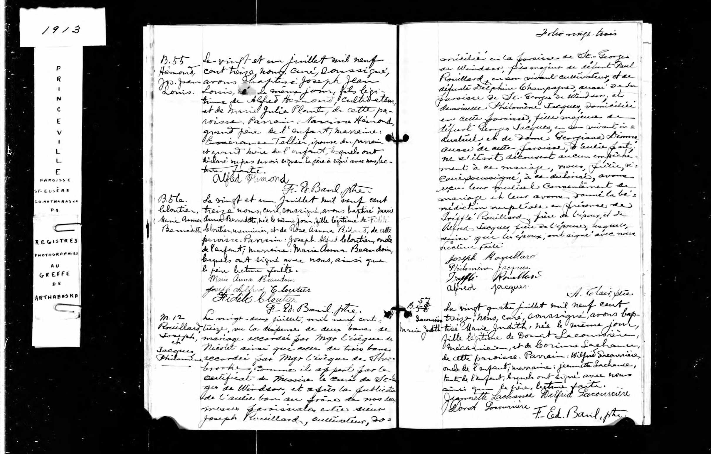 Acte de baptême