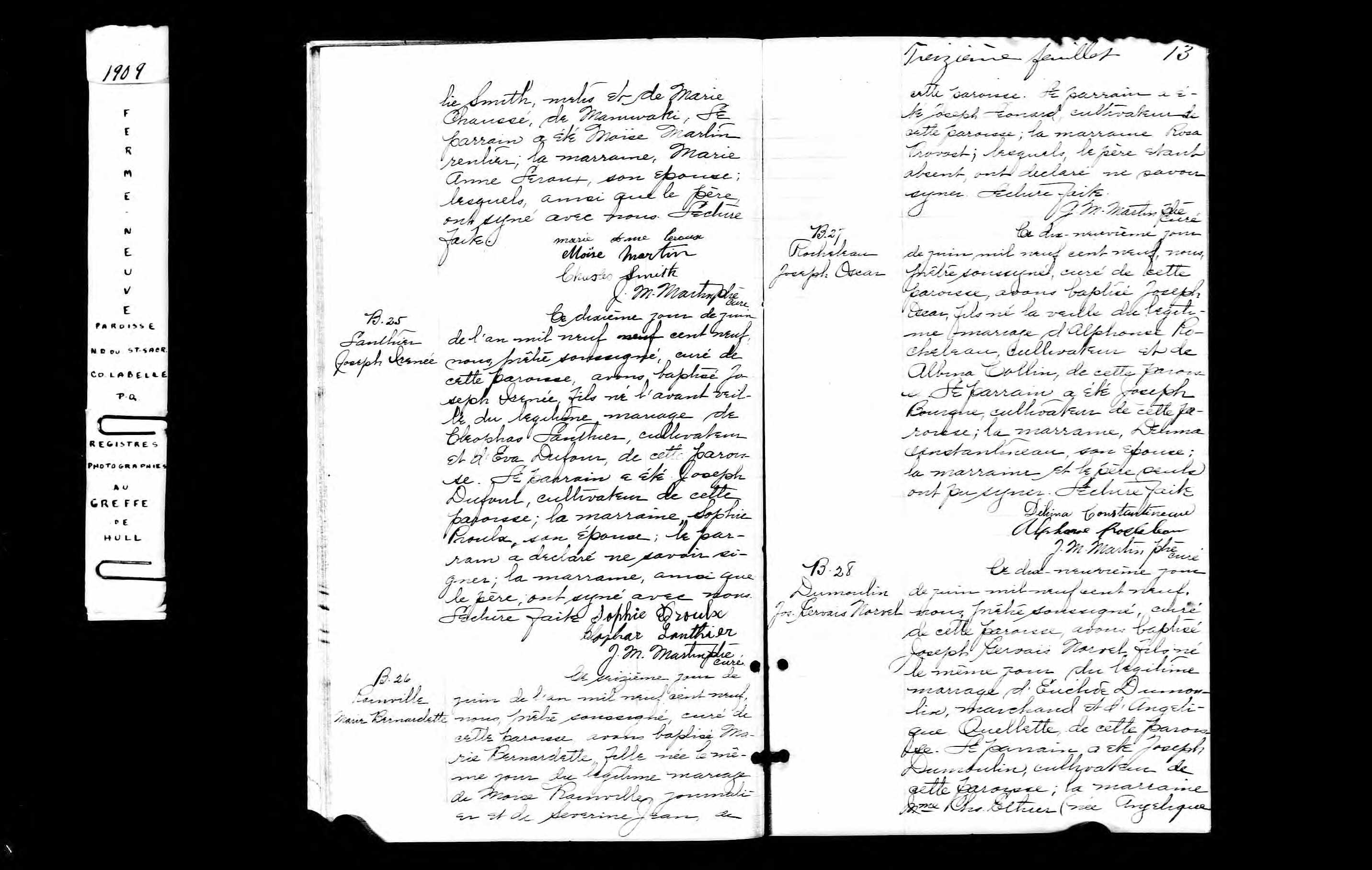 Acte de baptême