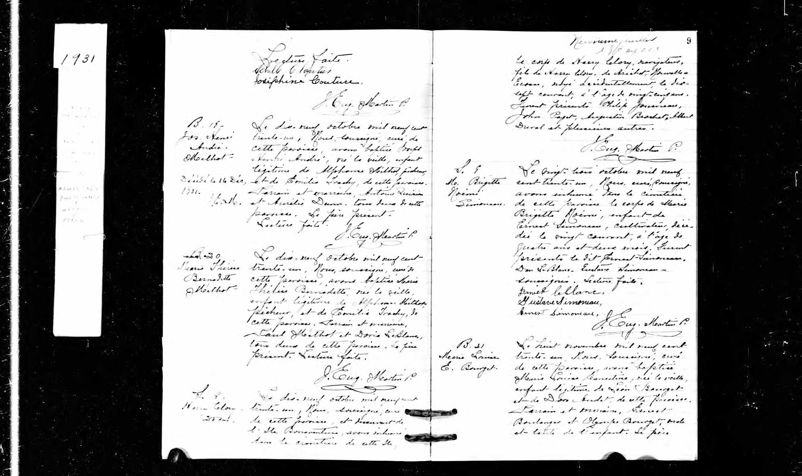 Acte de baptême