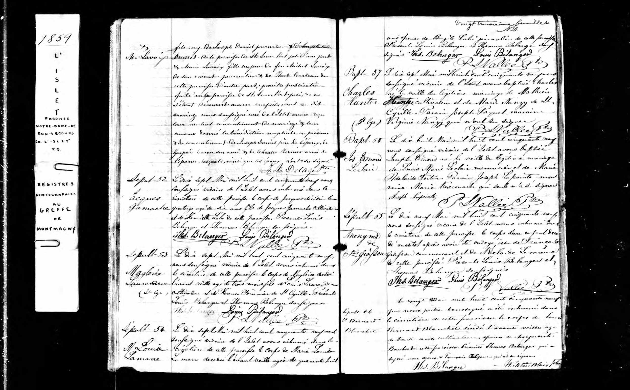 Acte de sépulture